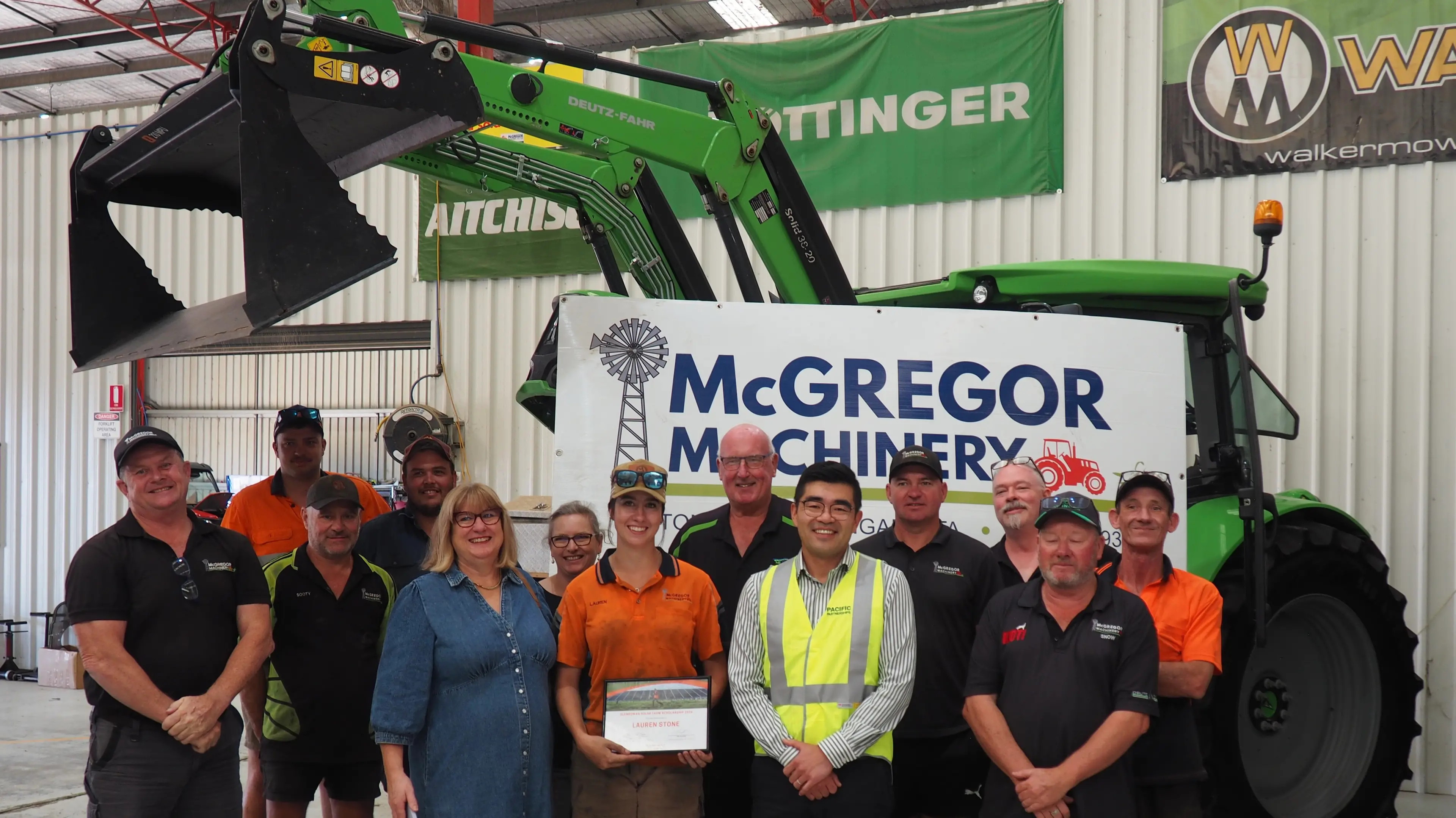 Local apprentice awarded Glenrowan Solar Farm Scholarship