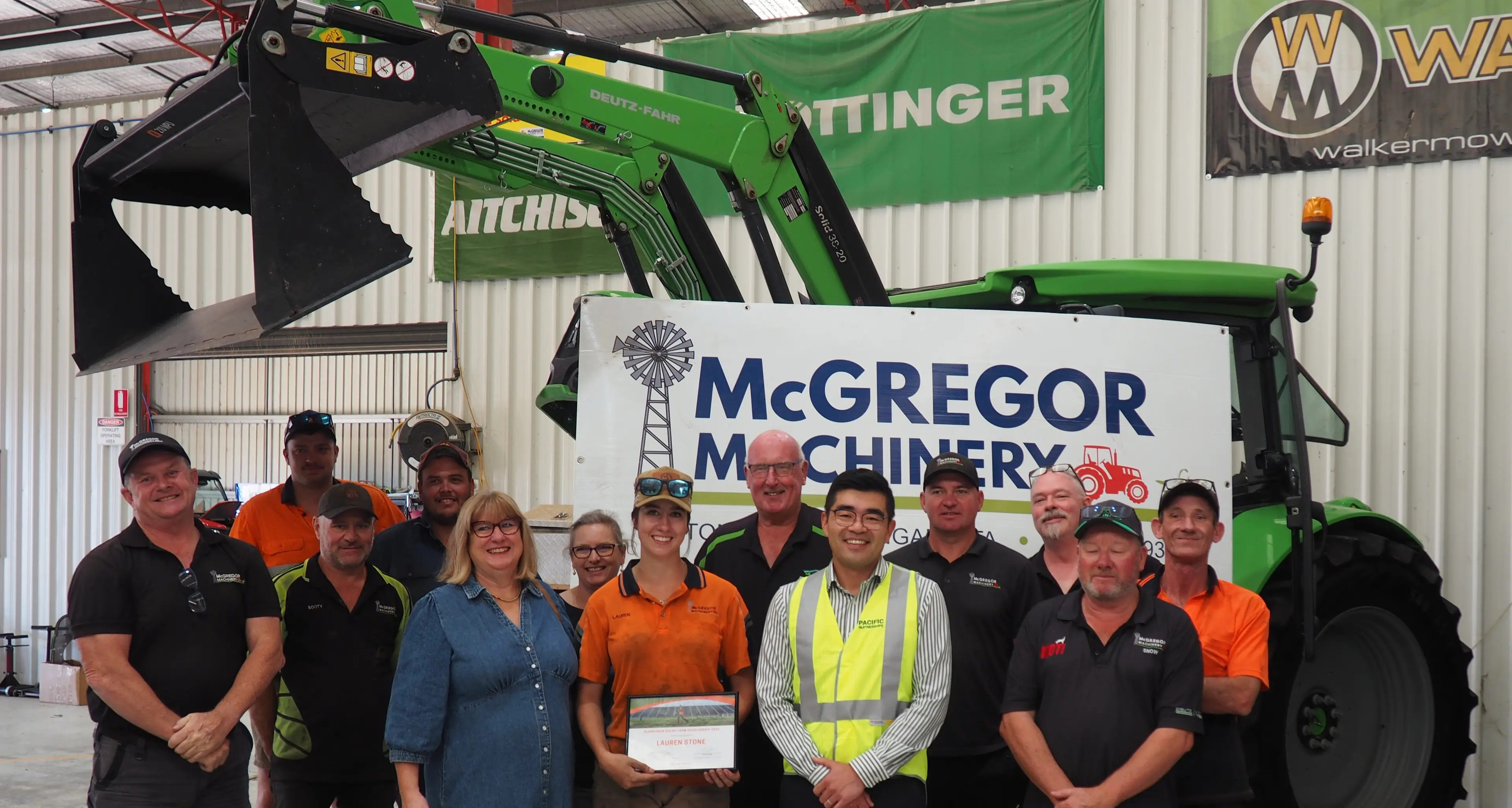 Local apprentice awarded Glenrowan Solar Farm Scholarship