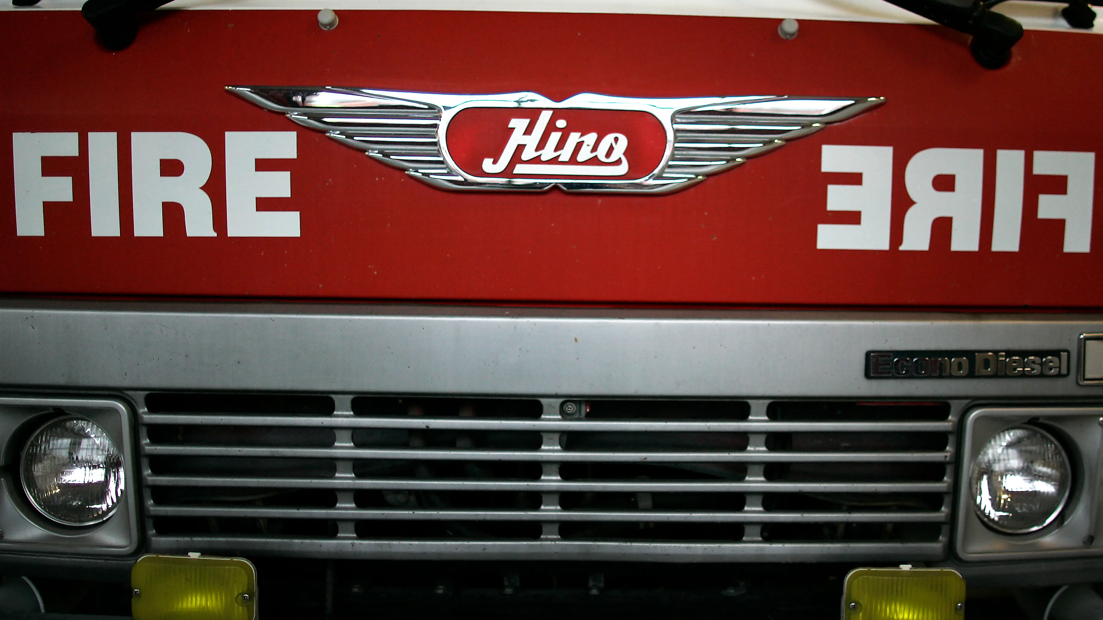 Car fuel tank catches fire on freeway