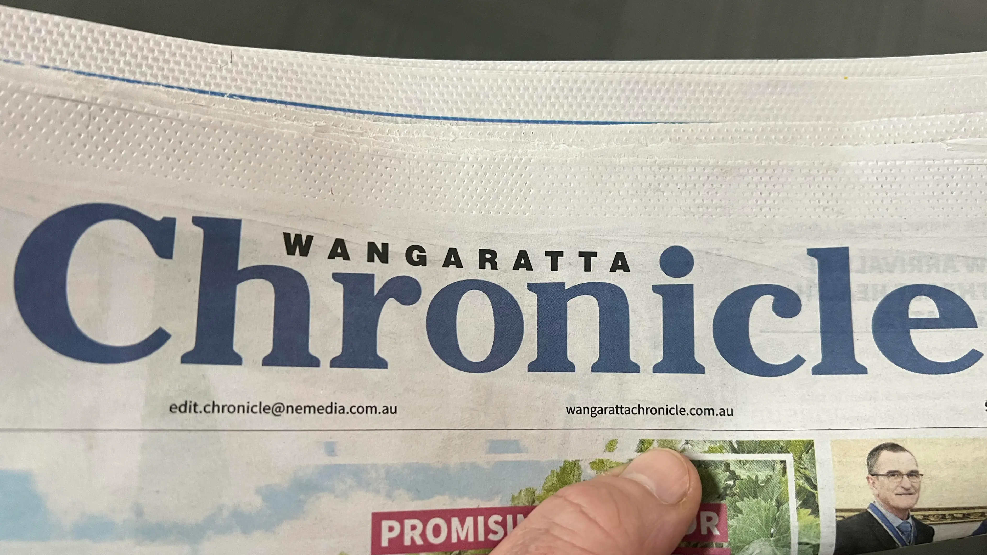 Chronicle printed edition now two days a week