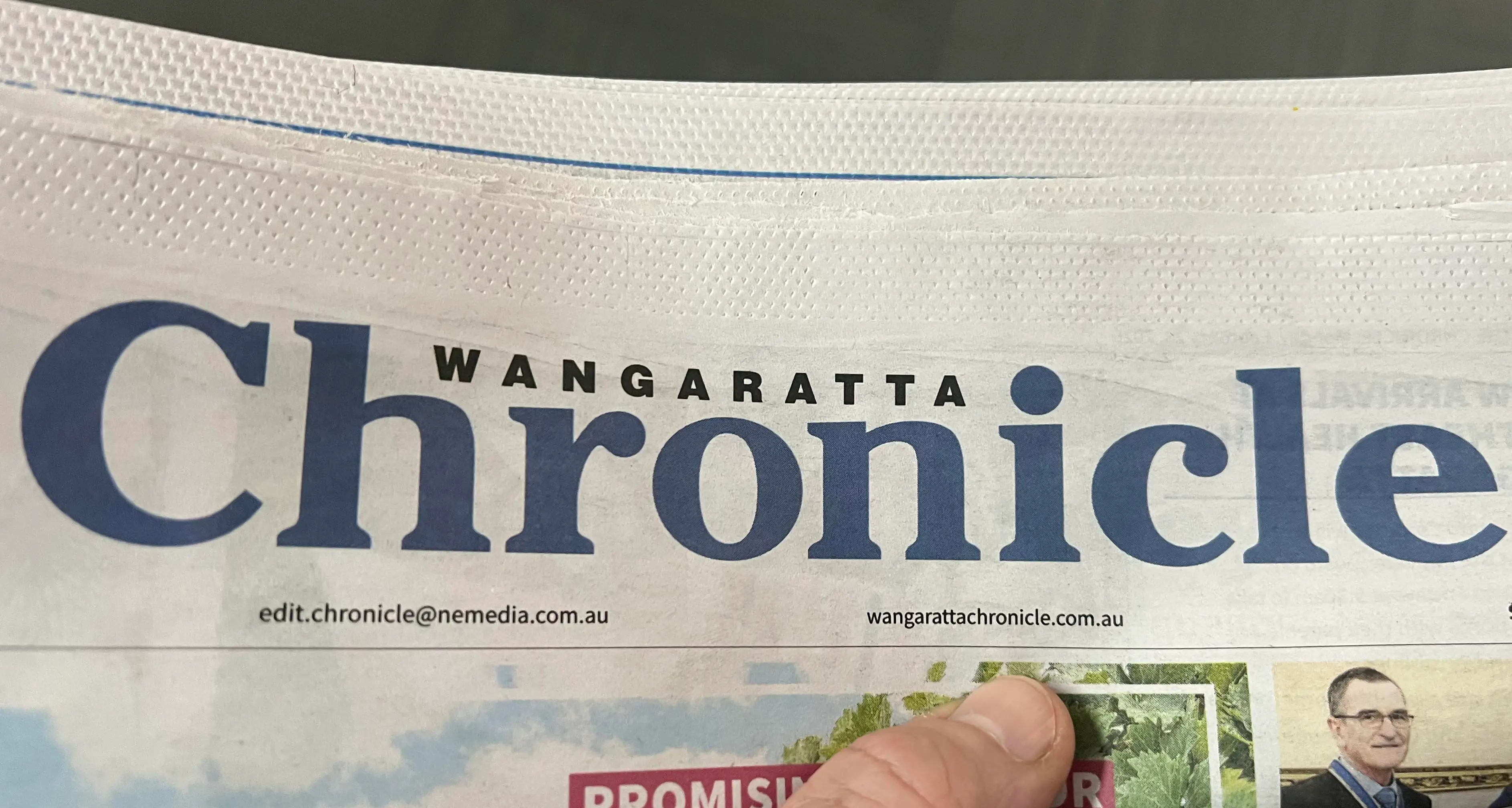 Chronicle printed edition now two days a week