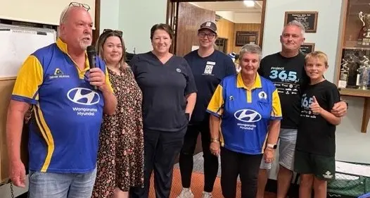 Strong community support through bowls challenge