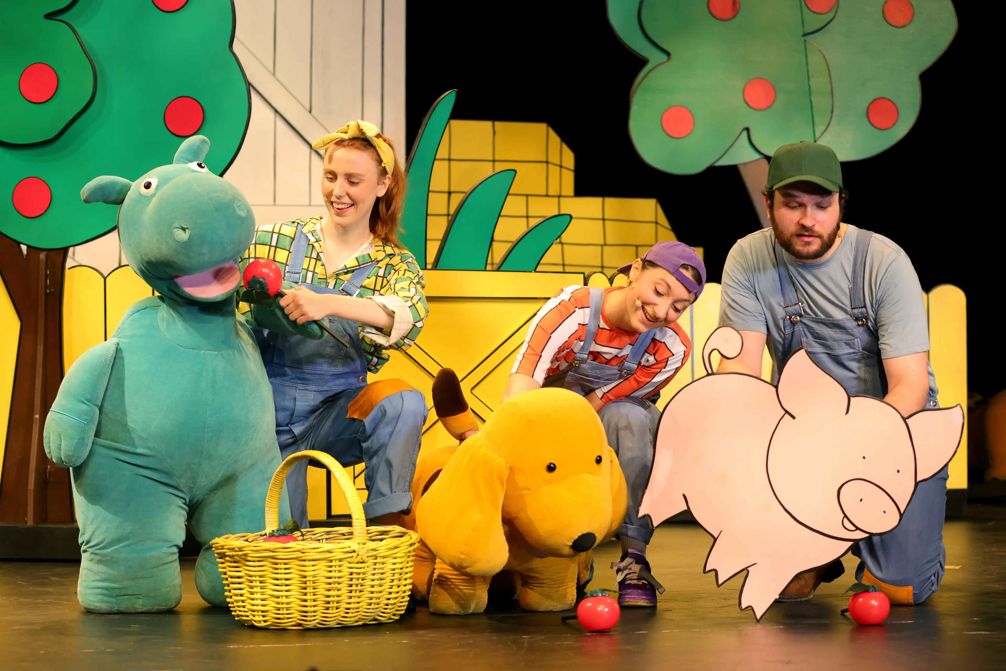 <p>SPOT THE DOG: One of the most loved dogs in the world, Spot, will come to life on stage at the Wangaratta Performing Arts and Convention Centre on Friday, 20 March for two big shows at 10am and 6pm. Based on the books by Eric Hill, the show tells the story of Spot and his friends (including Ally Morgan, Jade Fuda and Rick Butler) as they head off on a new adventure visiting Spot\\u2019s Dad on the farm and meeting the farm animals. But when they arrive, all the animals are lost, and they are going to need help from the audience to find them. Spot is a fun and engaging show for the whole family combining puppetry, songs and puzzles for children aged 18 months and up, and their adults, and remaining tickets are available from the box office or at wpacc.com.au. PHOTO: Steve Pohlner</p>\\n