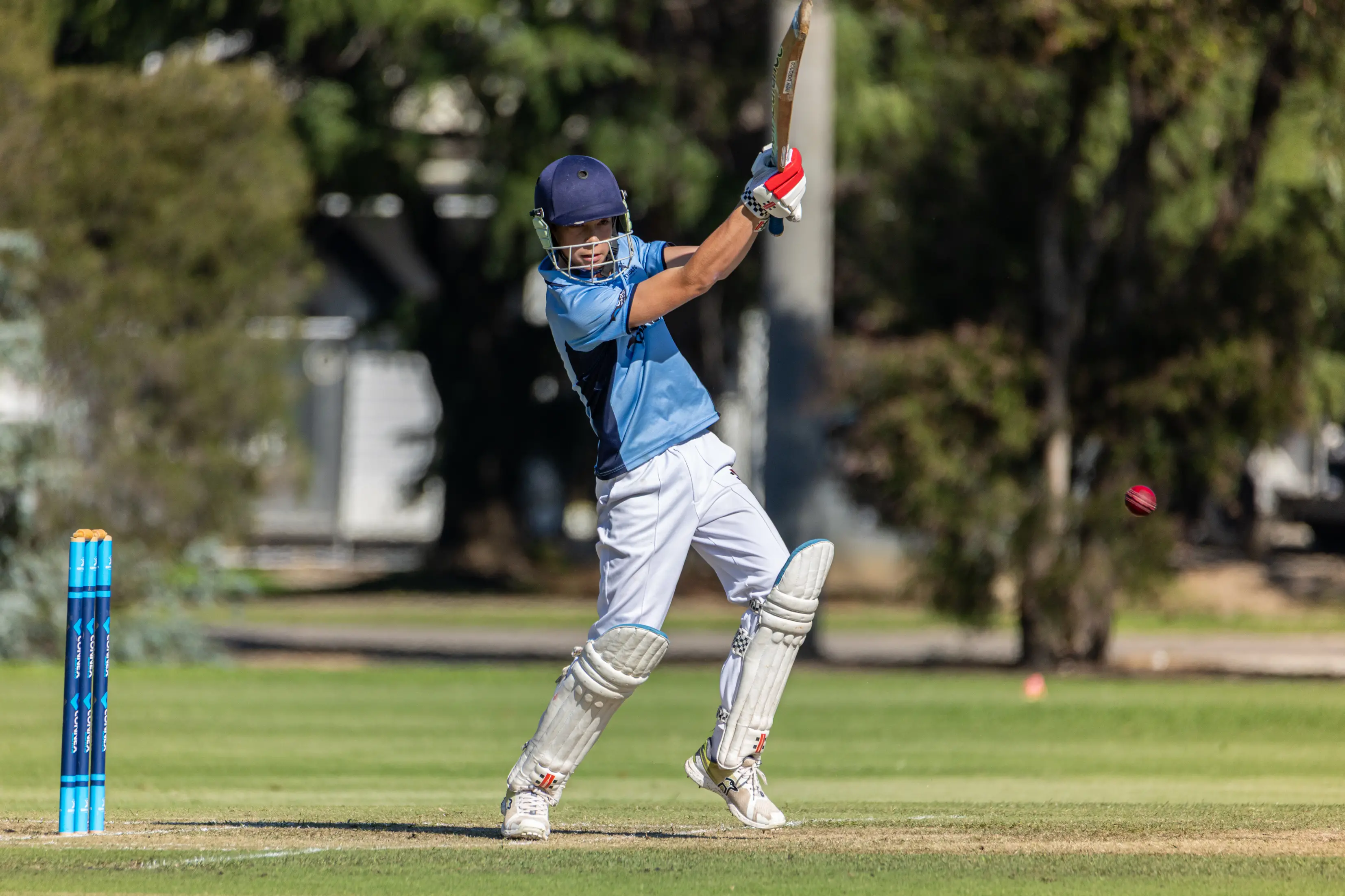 <p>RUNS THERE: Judd Campbell slashes a ball through the covers in City Colts\\' successful under 16 grand final. PHOTO: Marc Bongers</p>\\n