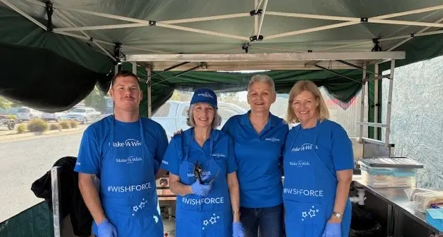 Sausage sizzle raises $1200 for Make-A-Wish