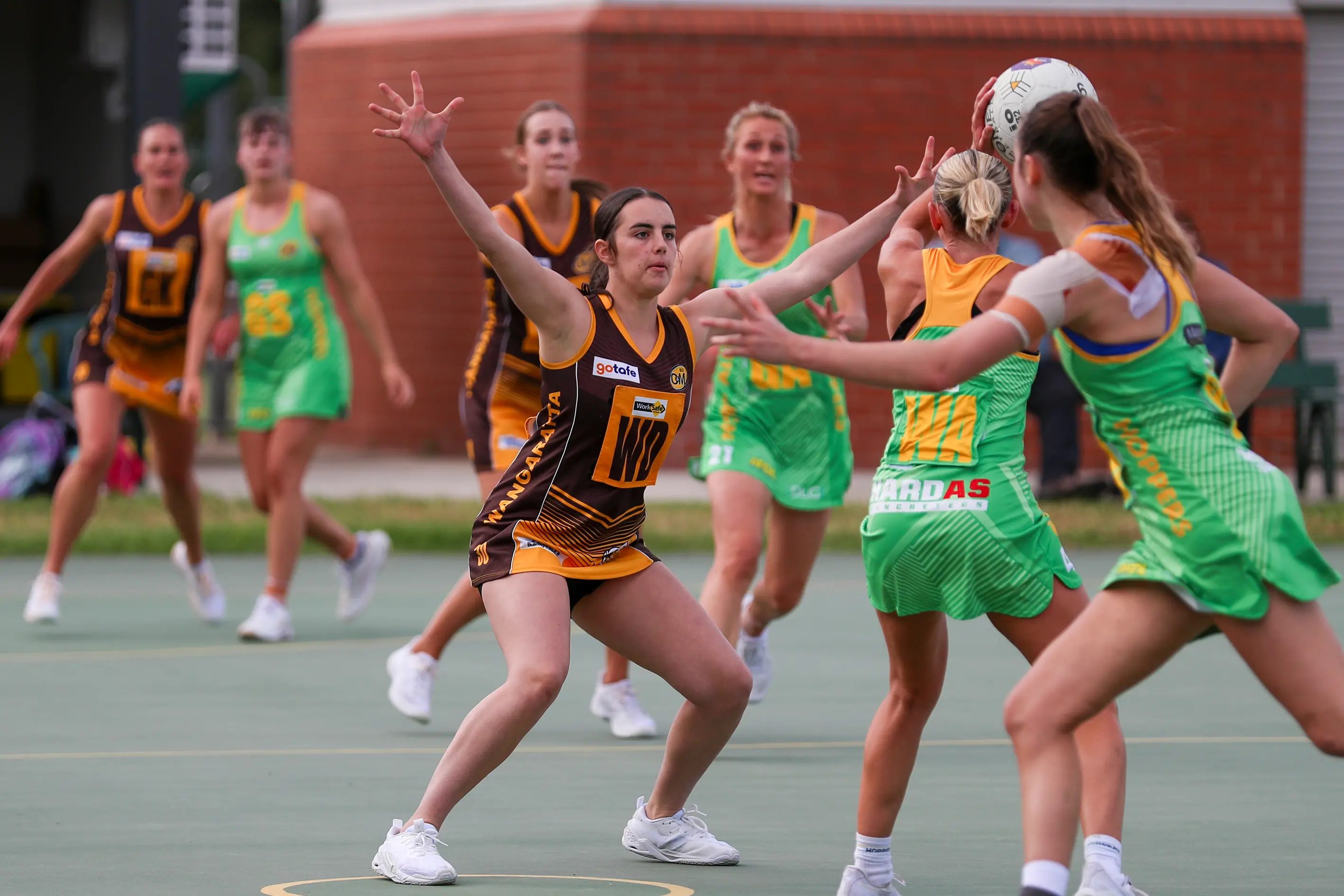 <p>RISING FAST: Annie Harding impressed in A grade last week after promotion from the under 17s. PHOTO: Melissa Beattie</p>\\n