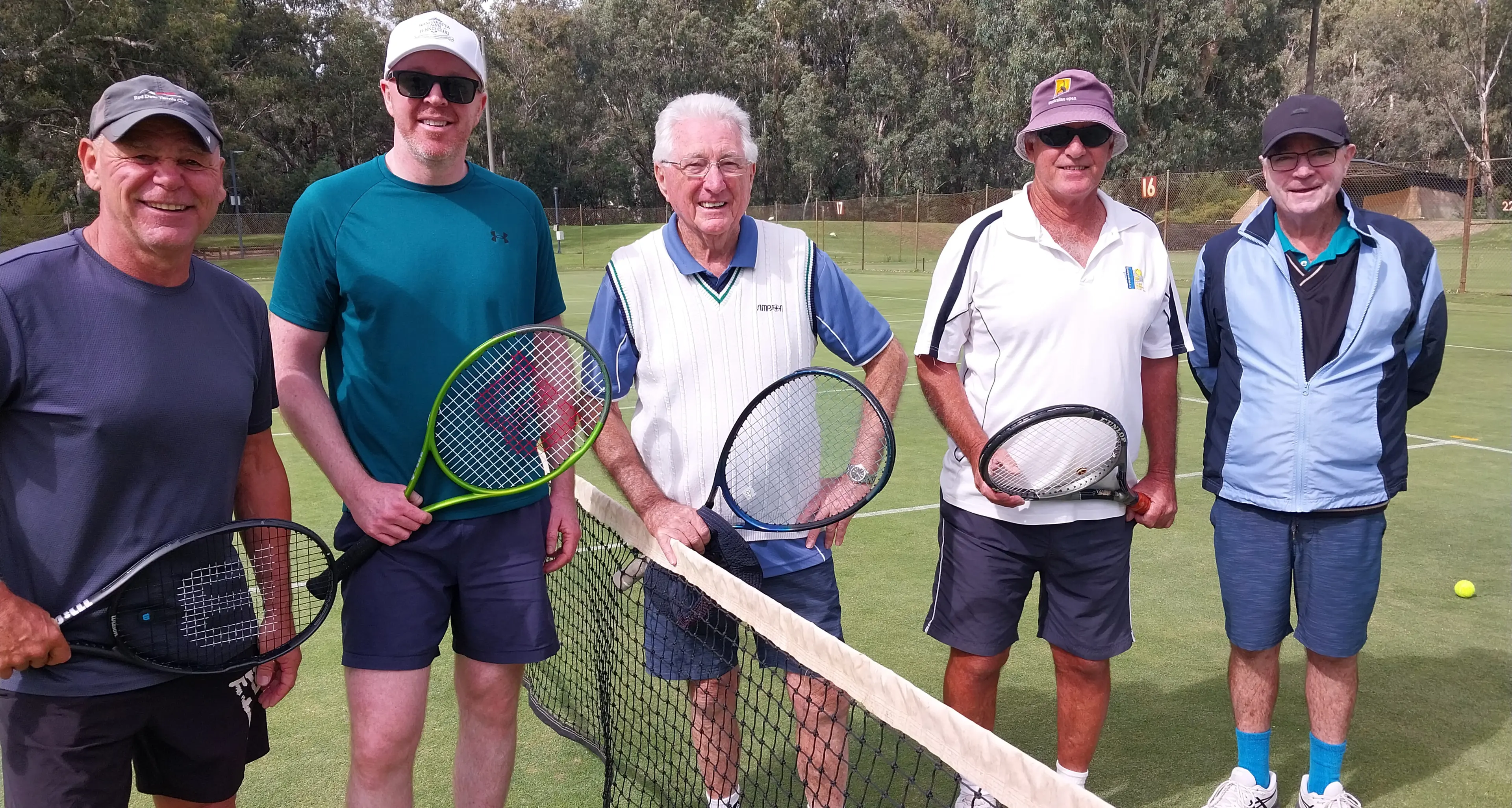Seniors tennis signs off in Wangaratta