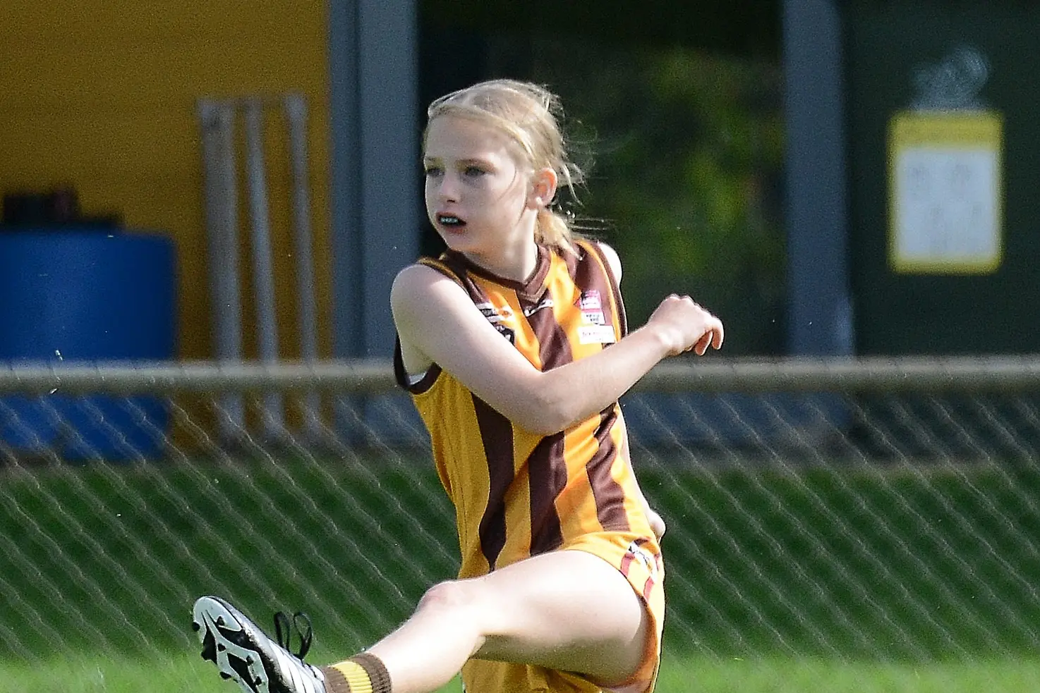<p>DRIVING FORWARD: Mia Lepoidevin in action for the Rovers. PHOTO: Kev McGennan</p>\\n