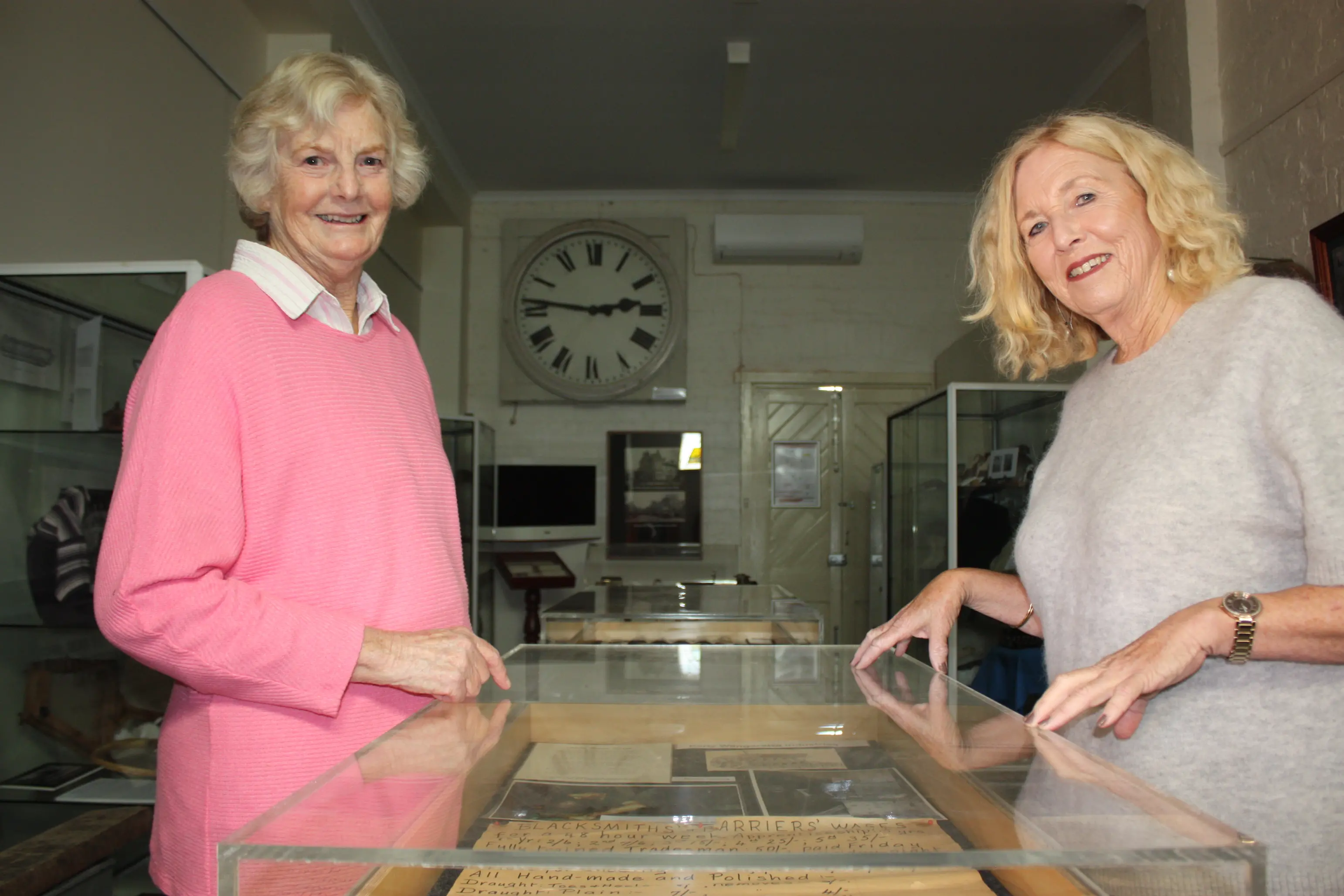 <p>STEP BACK IN TIME: Wangaratta Historical Society committee members Sandra Neville and Claire Russell can\\'t wait to let locals in on Wangaratta\\'s industrial timeline, spanning the 19th century to modern day. PHOTOS: Grace Fredsberg</p>\\n