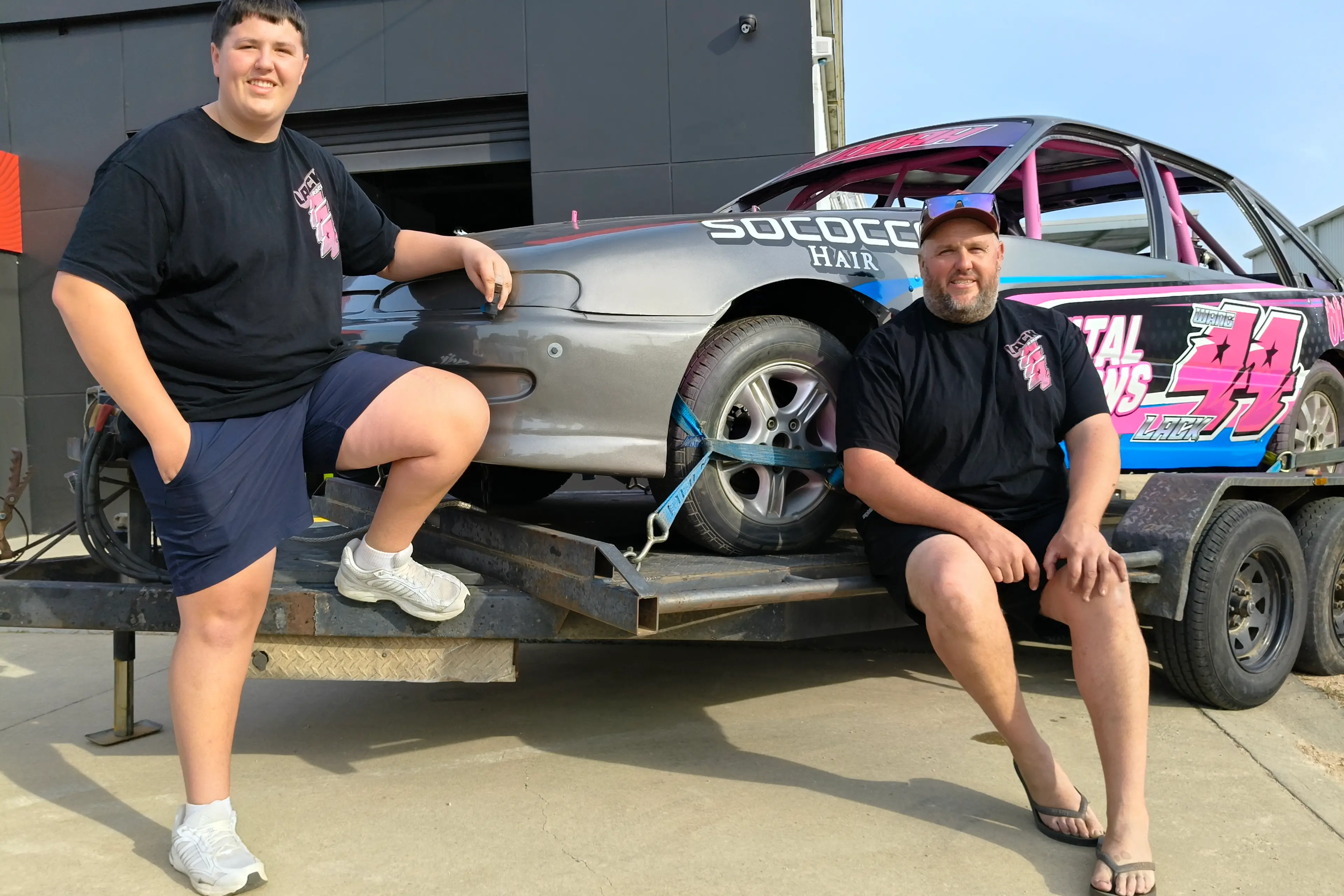 <p>FAMILY EFFORT: Wangaratta speedway legend Chris Lack will be driving son Cooper\\'s car at this weekend\\'s national titles at Wangaratta City Raceway. PHOTO: Shane Douthie</p>\\n