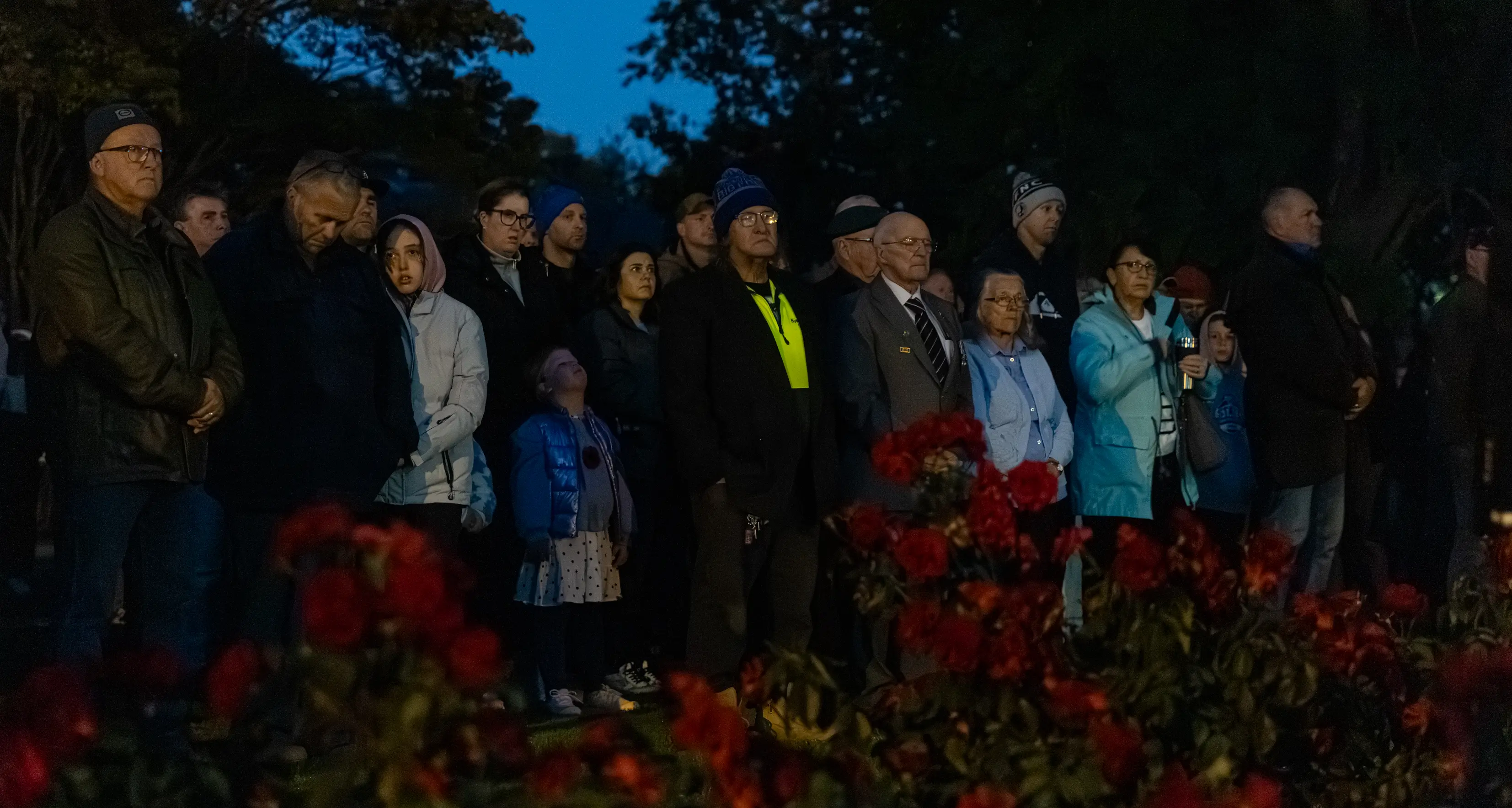 Dawn service sets the tone