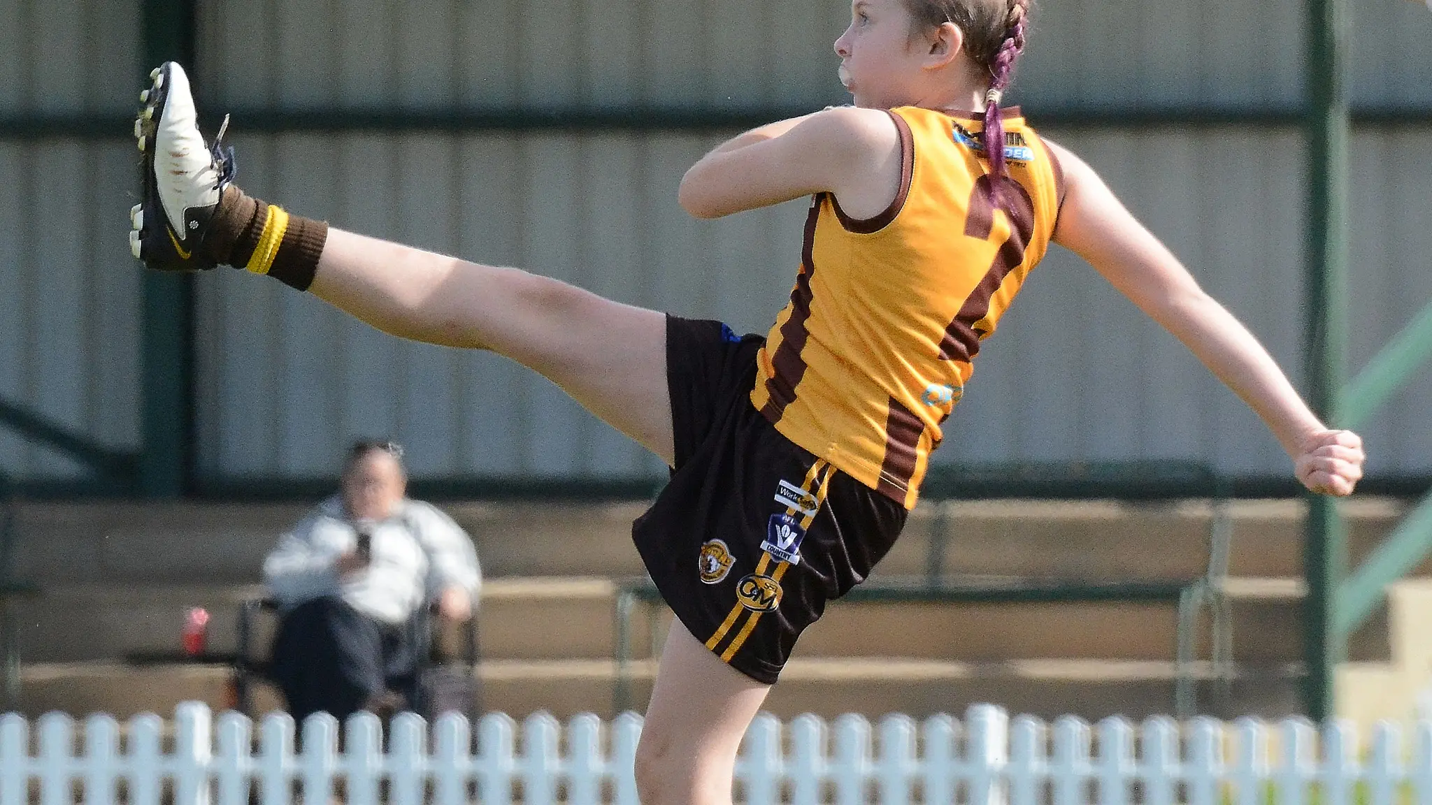 Young Rovers fight it out on the field