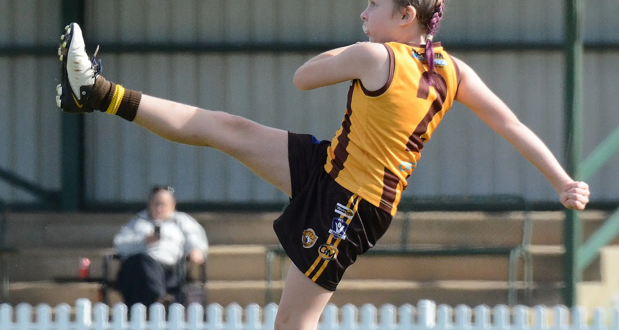 Young Rovers fight it out on the field