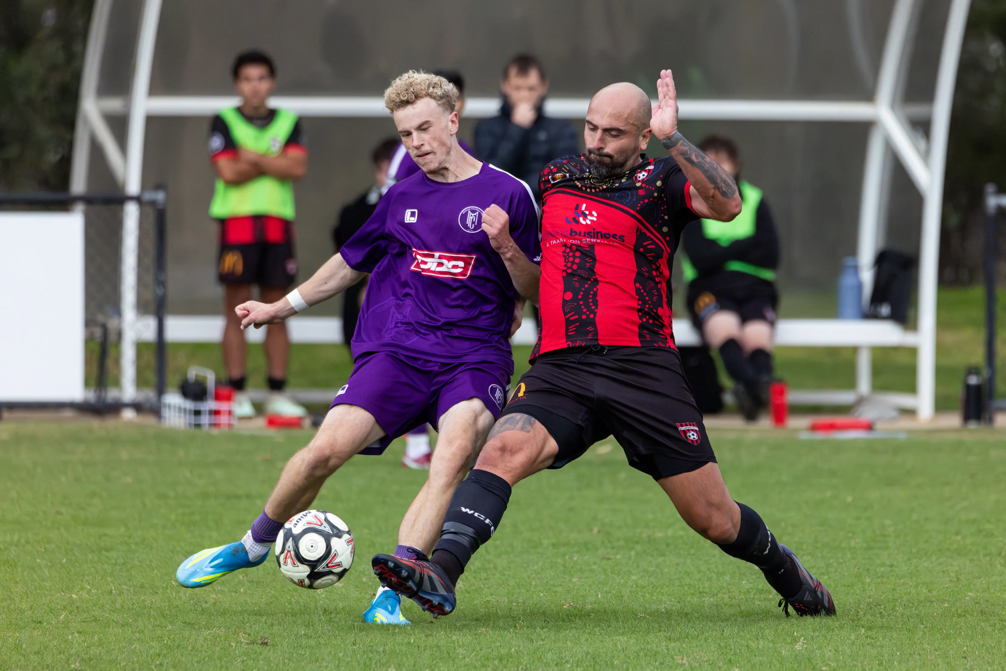 <p>BACK AT IT: Stoycho Ivanov and the Devils return to competition this Sunday against Wodonga Heart after the bye. PHOTO: Marc Bongers</p>\\n