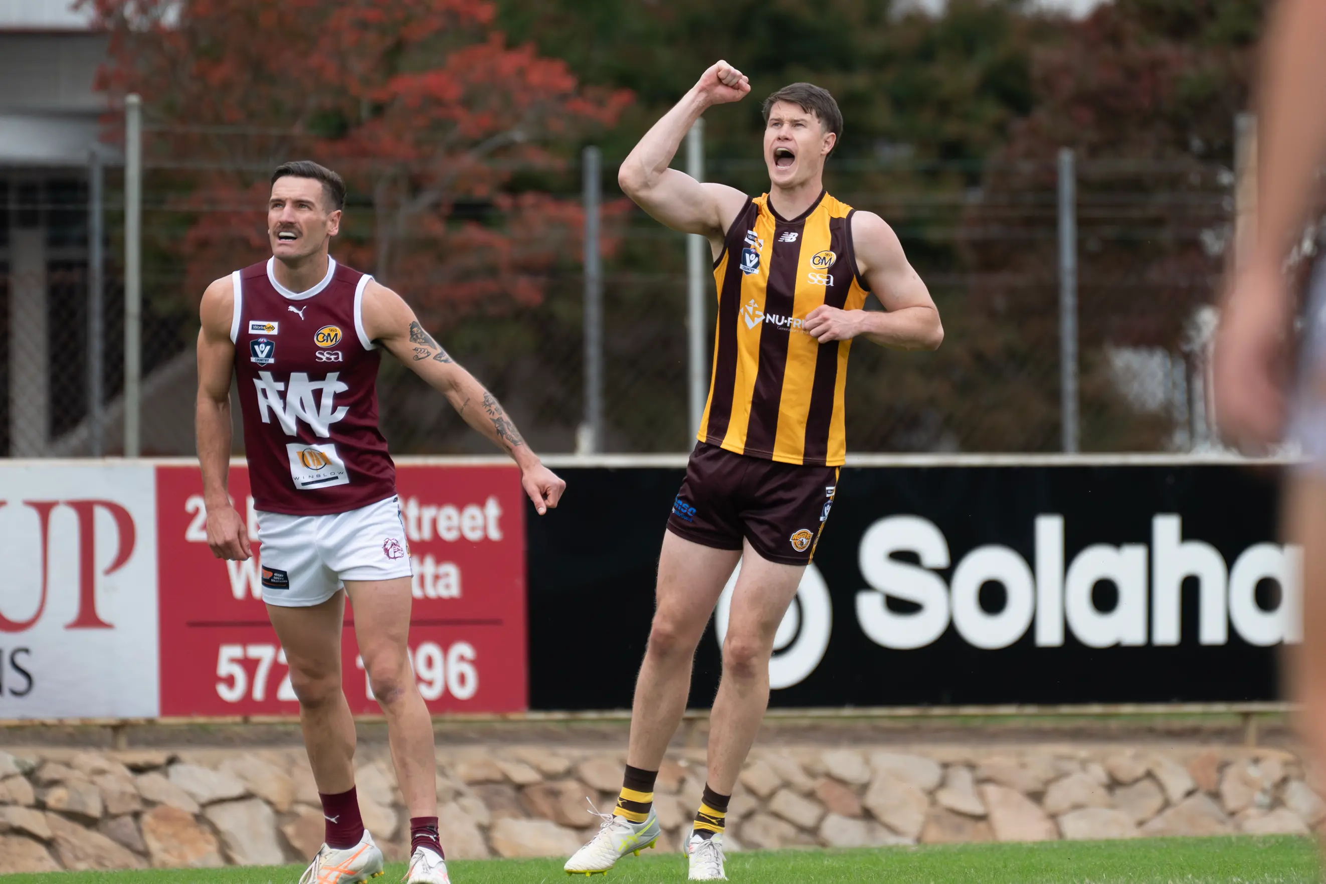 <p>GOLDEN BOOT: Will Christie kicked five of the best in the Hawks\\' six-goal win over Wodonga. PHOTO: Melissa Beattie</p>\\n