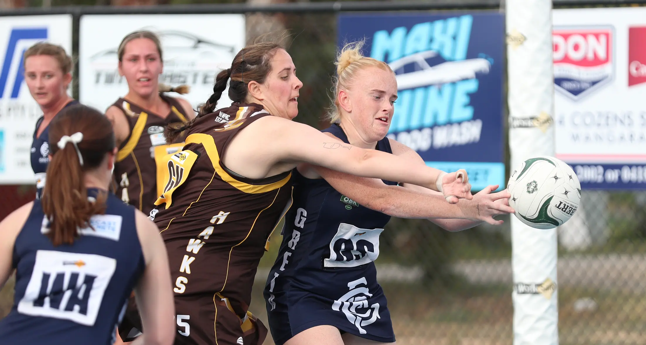 Blues continue to impress, Hoppers on the board in O&K netball