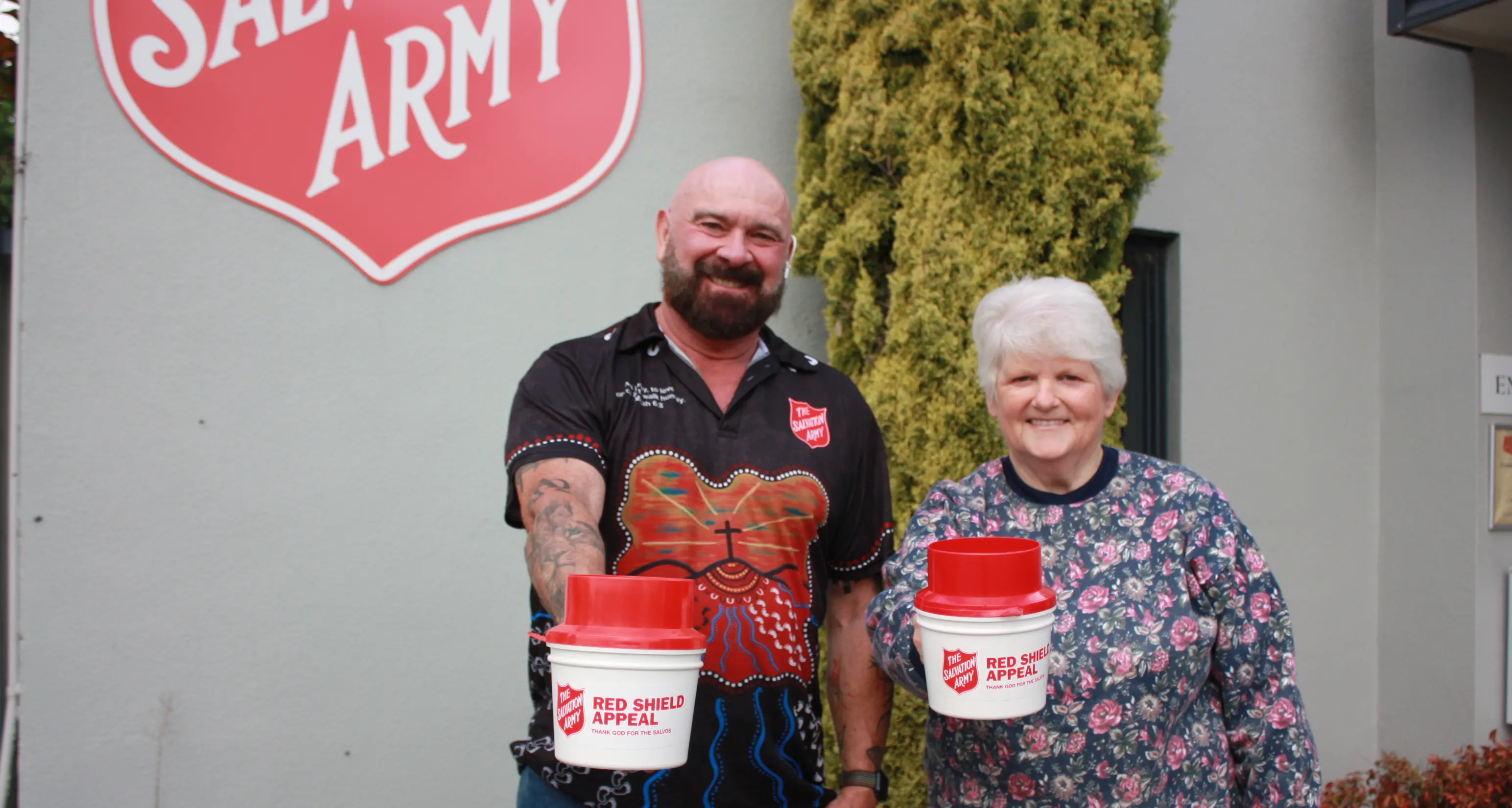 Give generously, if you can, the message this Red Shield Appeal