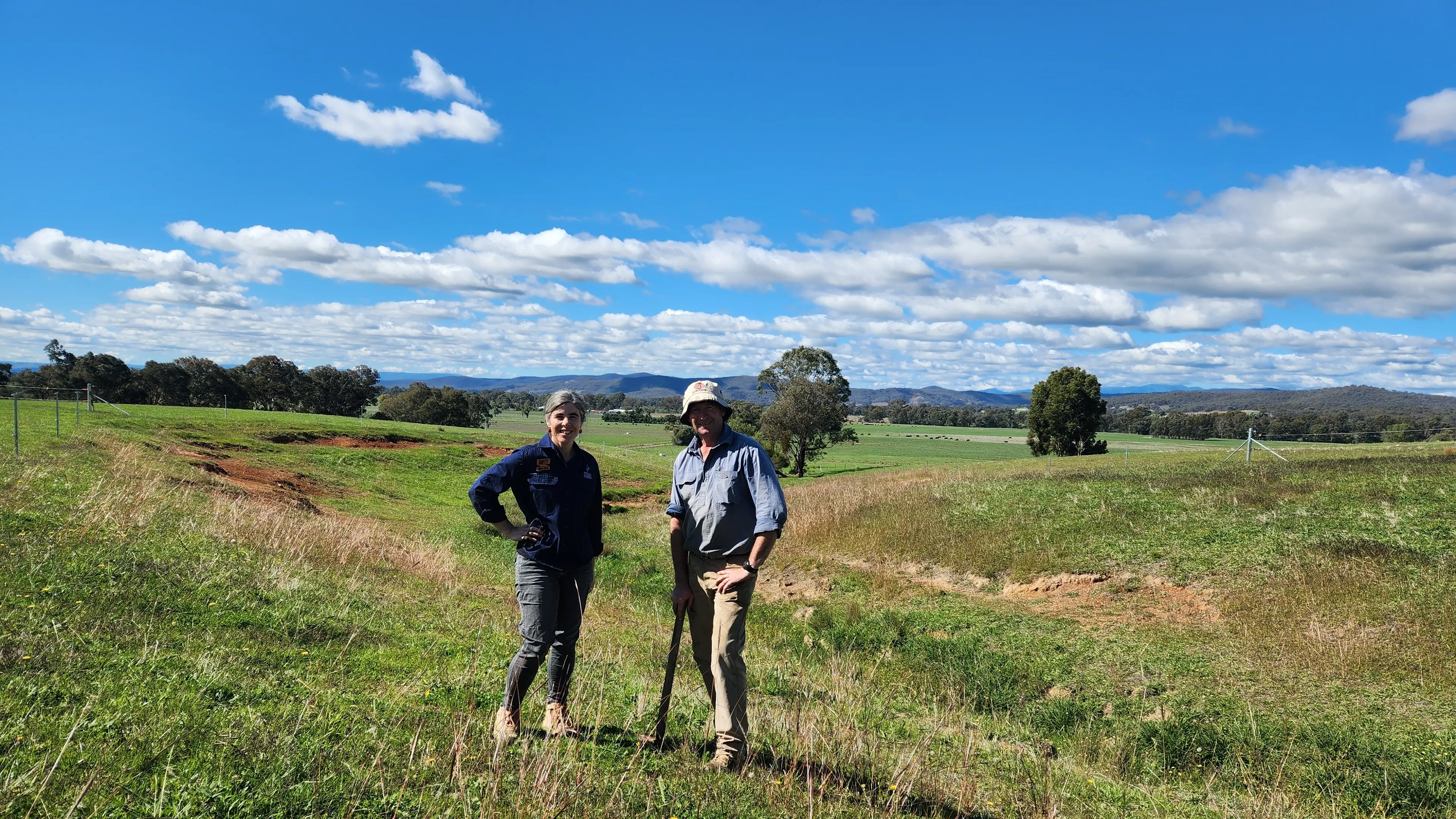 Re-vegetation strengthens farms natural resources