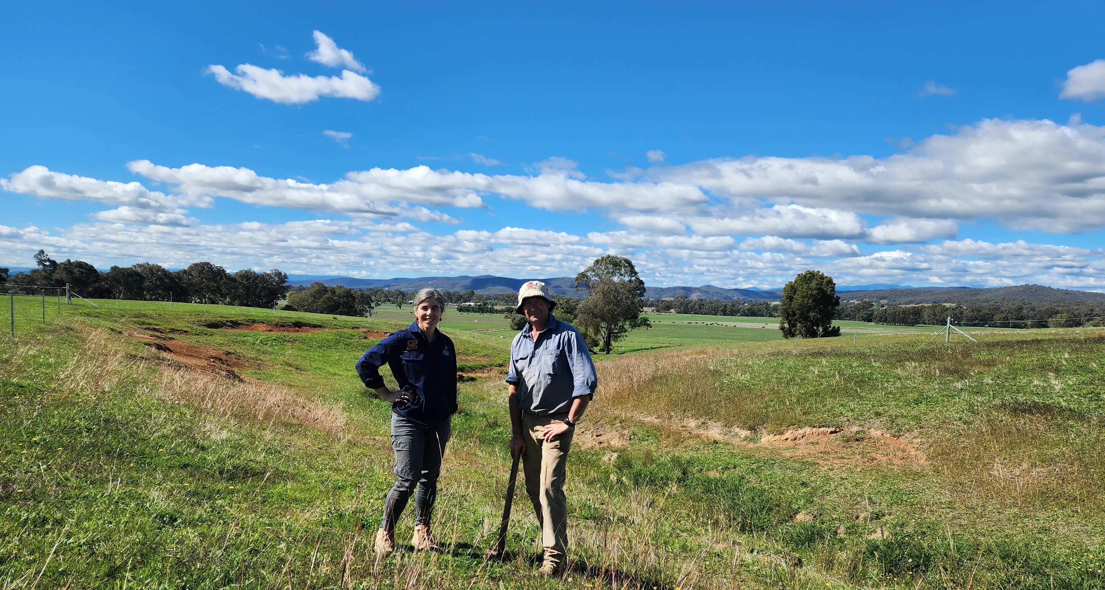 Re-vegetation strengthens farms natural resources