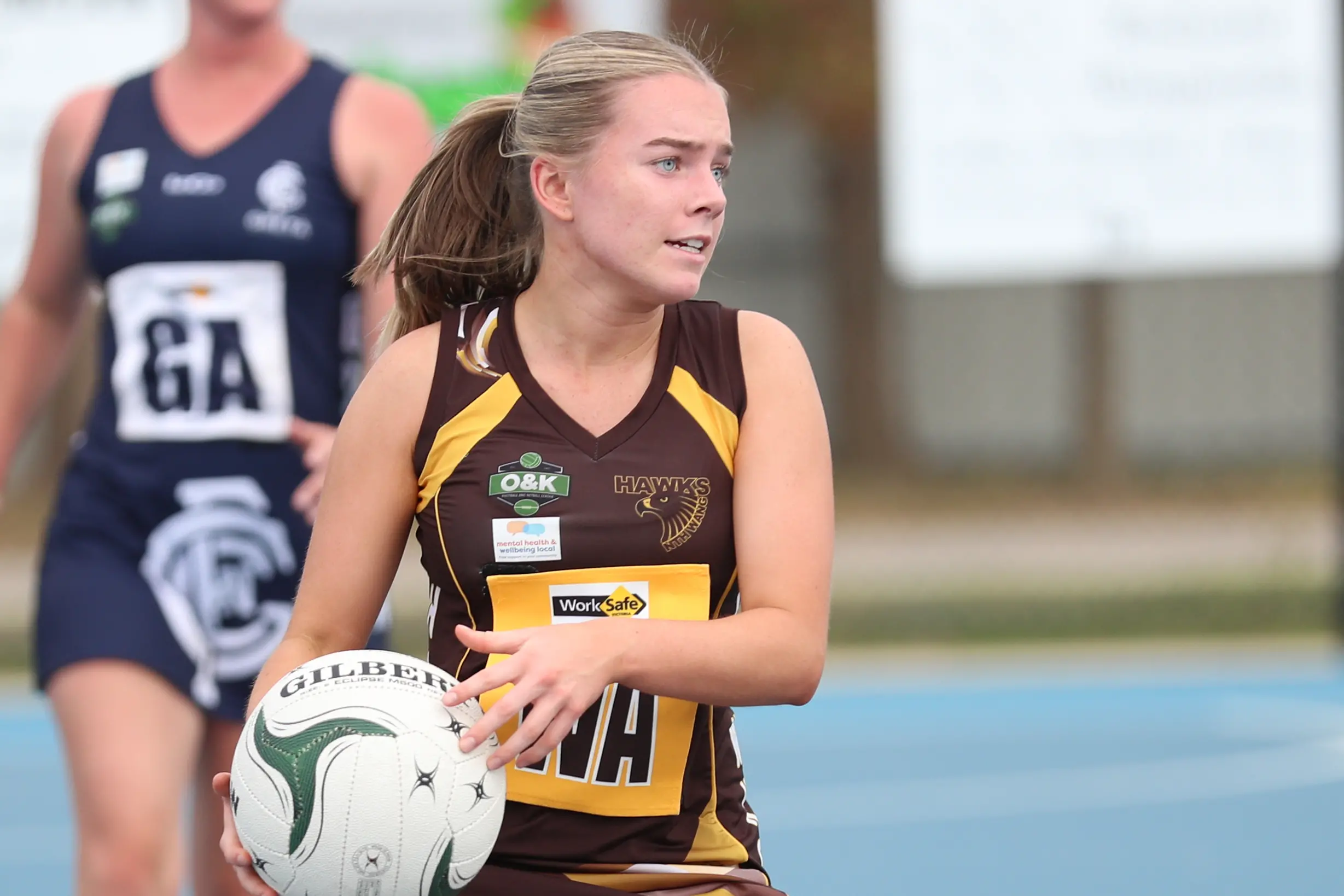<p>EDGE OF GLORY: Imogen Bradley and the Hawks will strive to notch up their first win of the season when they host Goorambat this weekend. PHOTO: Melissa Beattie</p>\\n