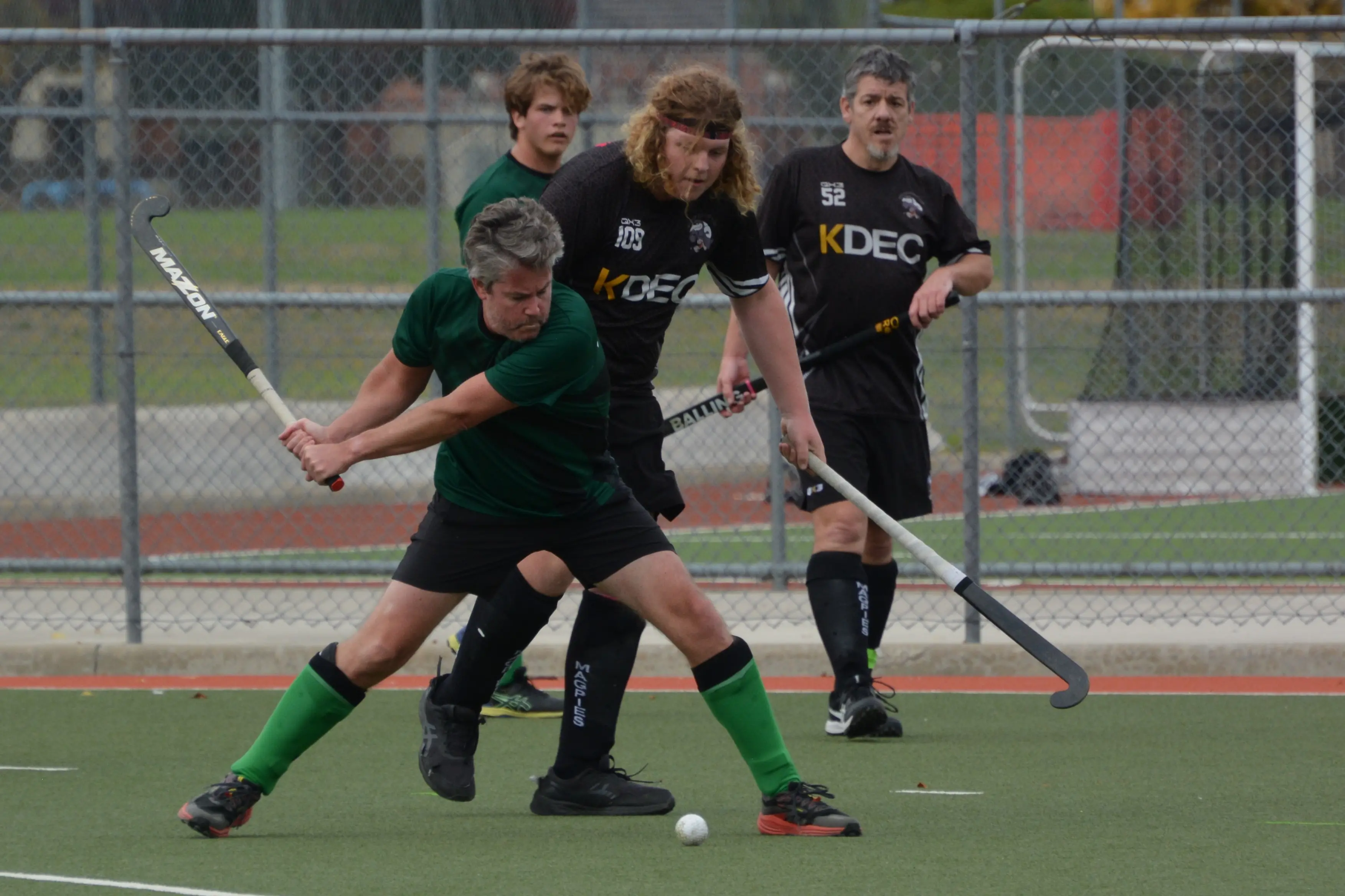 <p>POWER STRIKE: Simon Lipshut loads up the shot. PHOTO: Kylie Samson</p>\\n