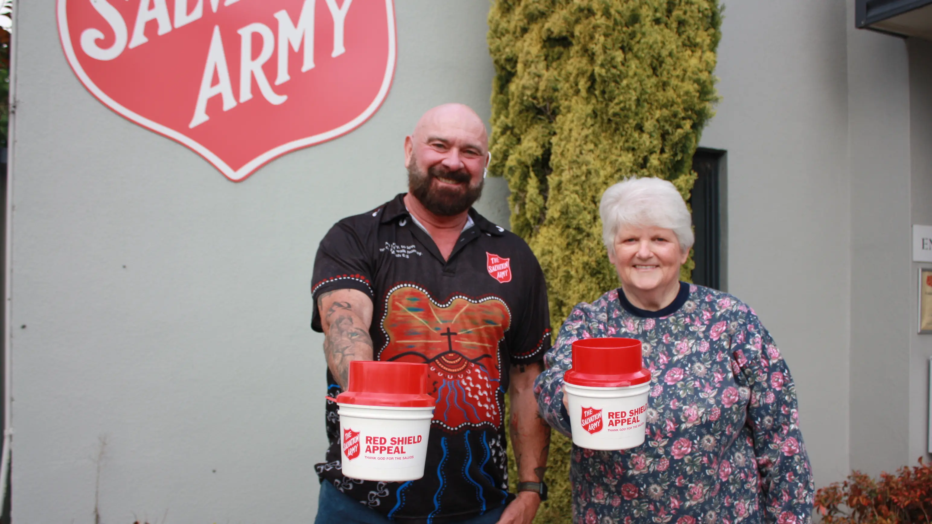 Give generously, if you can, the message this Red Shield Appeal