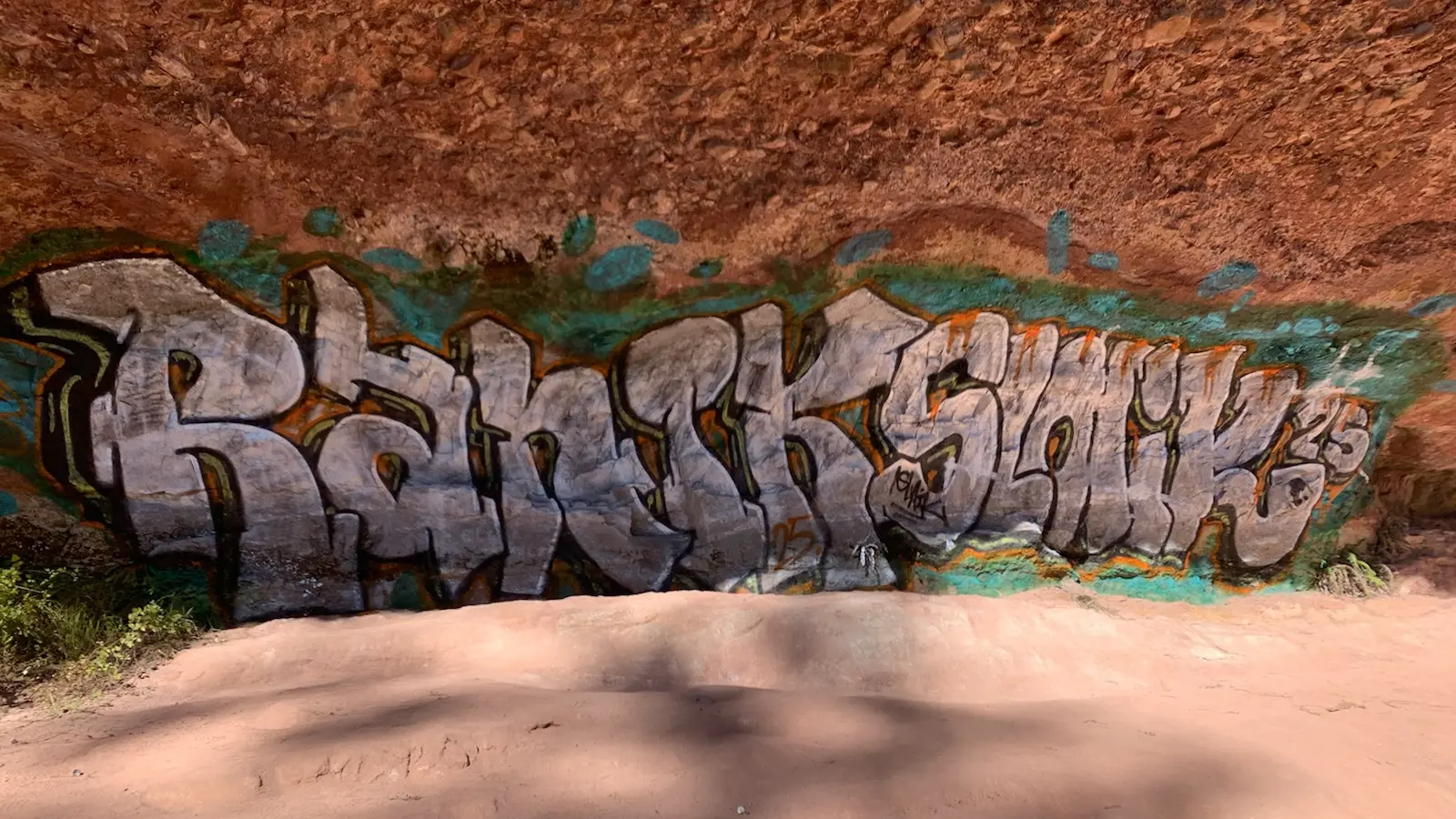 Permanent pain: Vandal sentenced for defacing sacred Paradise Falls rockface
