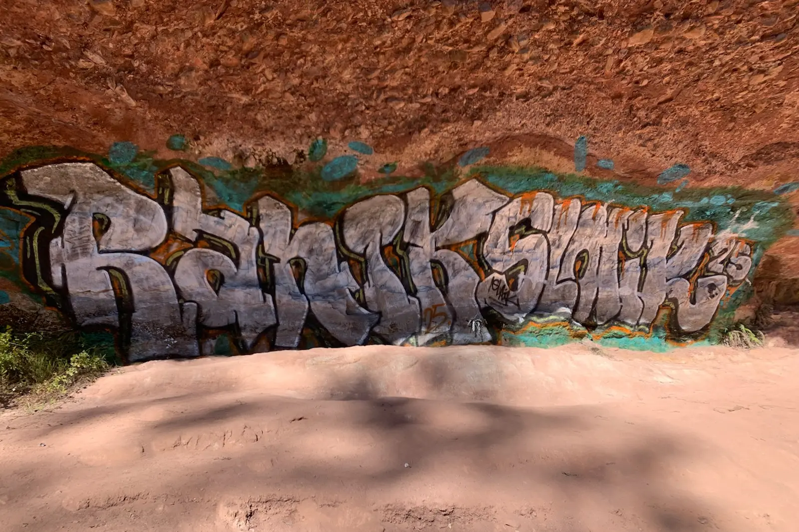 Permanent pain: Vandal sentenced for defacing sacred Paradise Falls rockface