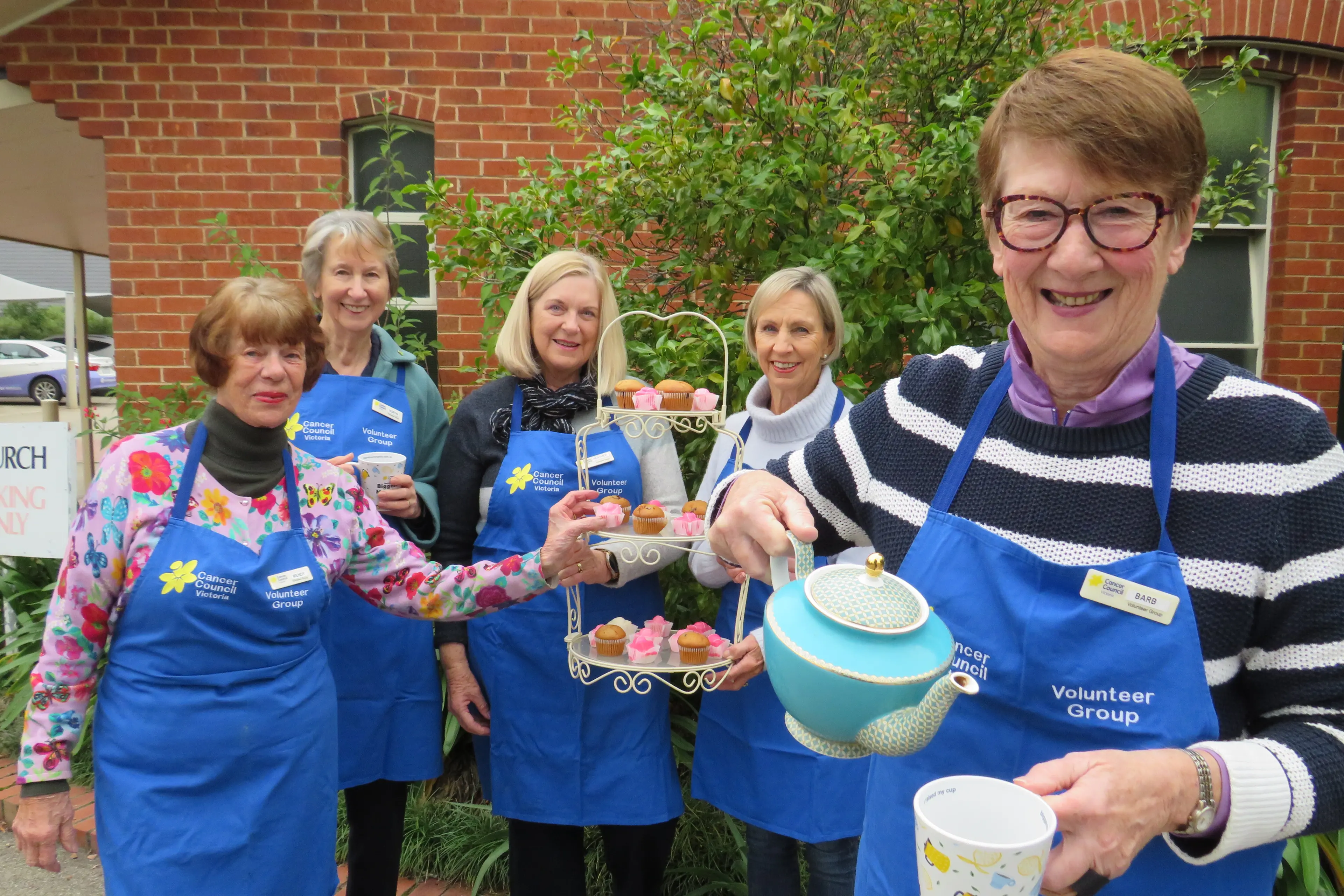 <p>FANCY A CUP: Cancer Council Victoria\\'s Wang Volunteer Group members, including Wendy Stephens, Robyn Proft, Heather Champlin, Sally Trenkner and Barb Thomas, invite the community to join in their annual Biggest Morning Tea event on Thursday 21 May. PHOTO: Simone Kerwin </p>\\n