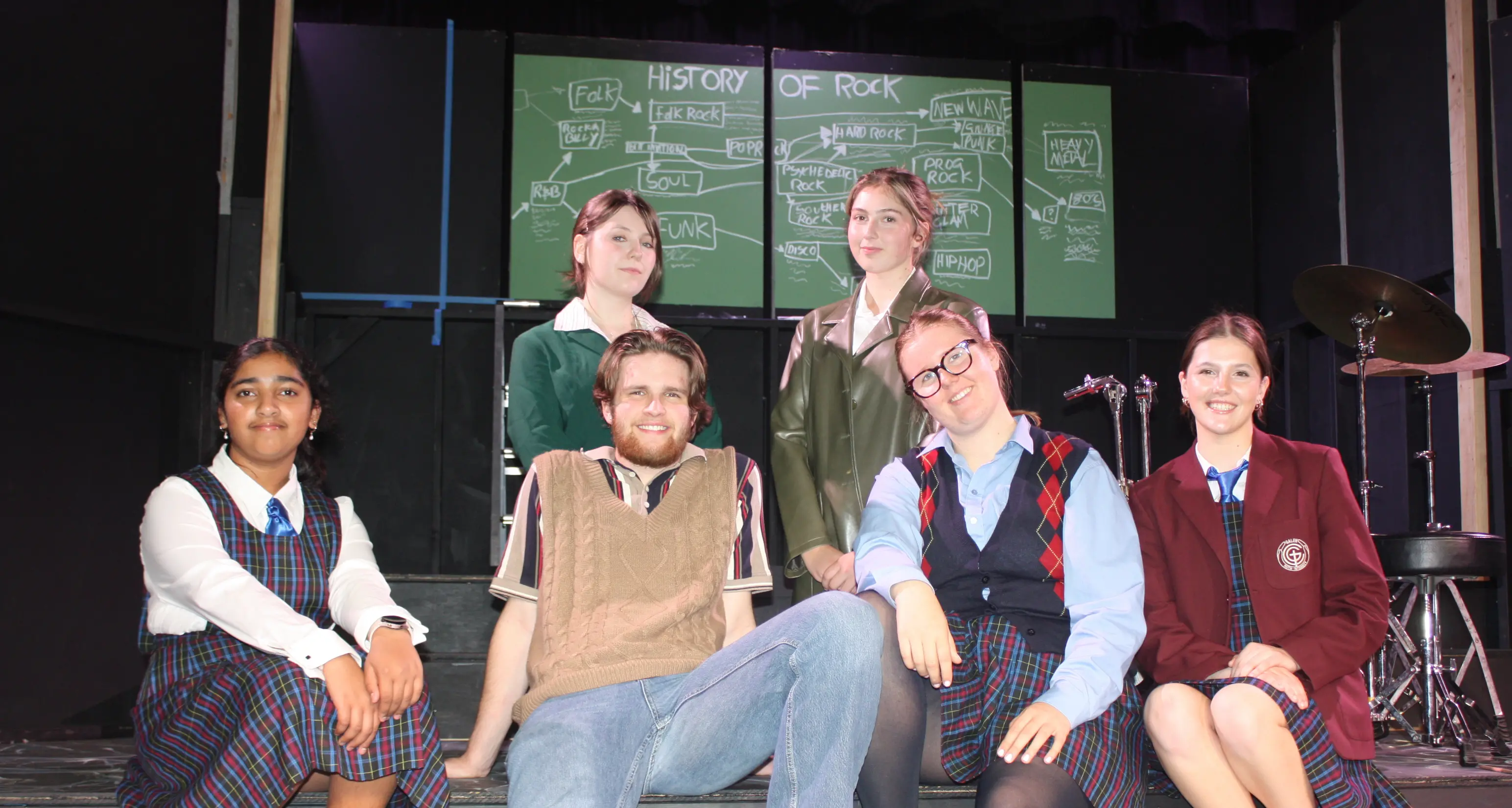 Rock 'n' revel in Galen's 'School of Rock' production
