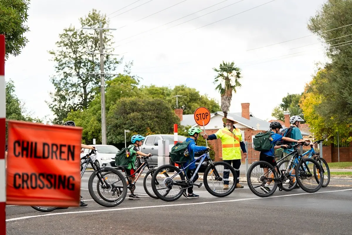 <p>SAFE AND SOUND: National Walk Safely to School Day invites local students and families to walk and ride to school on Friday, 22 May. </p>\\n