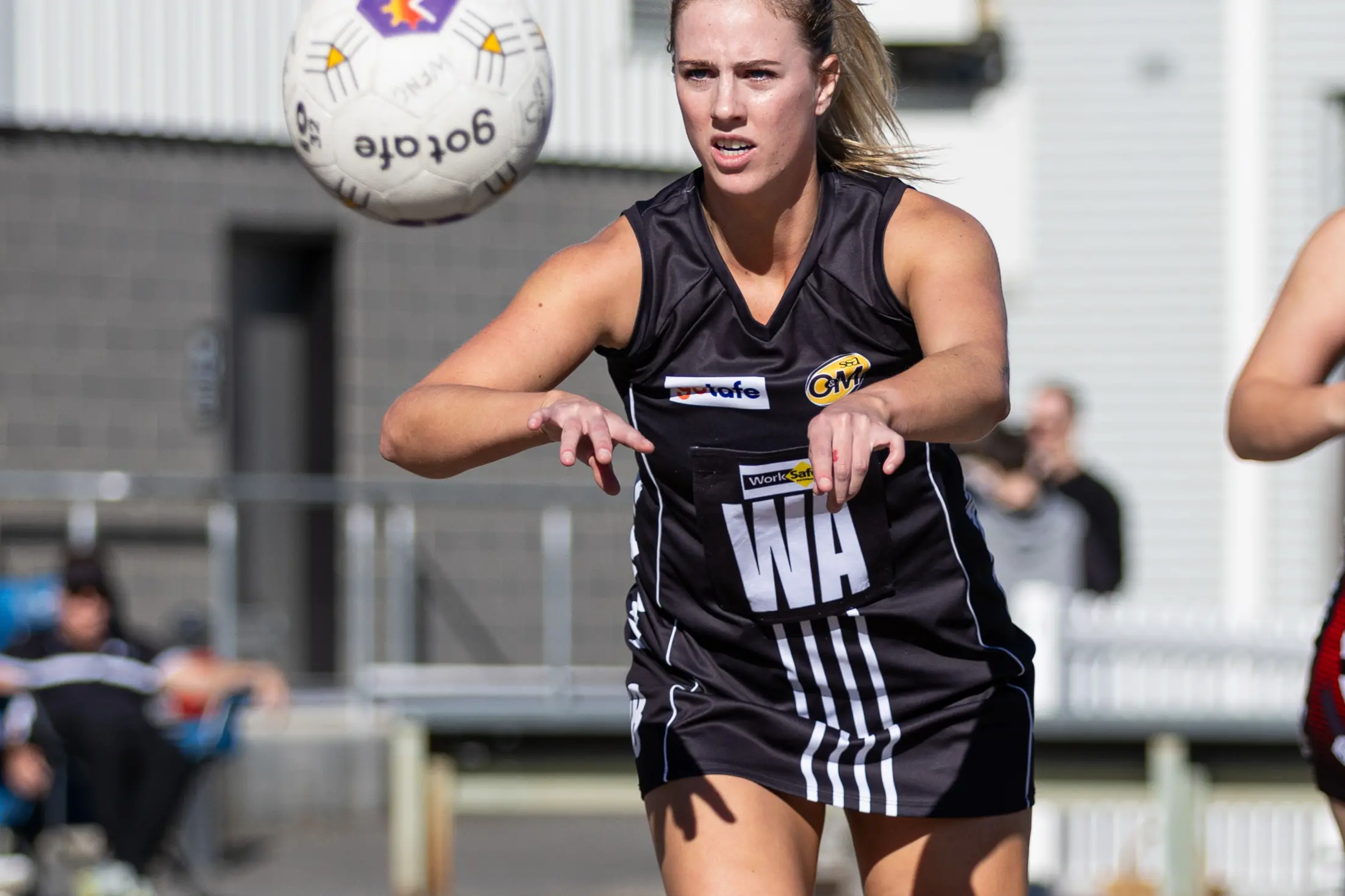 <p>WHEREVER SHE\\'S NEEDED: Georgia Clark\\'s versatility has been instrumental in the Magpies success. PHOTO: Marc Bongers</p>\\n