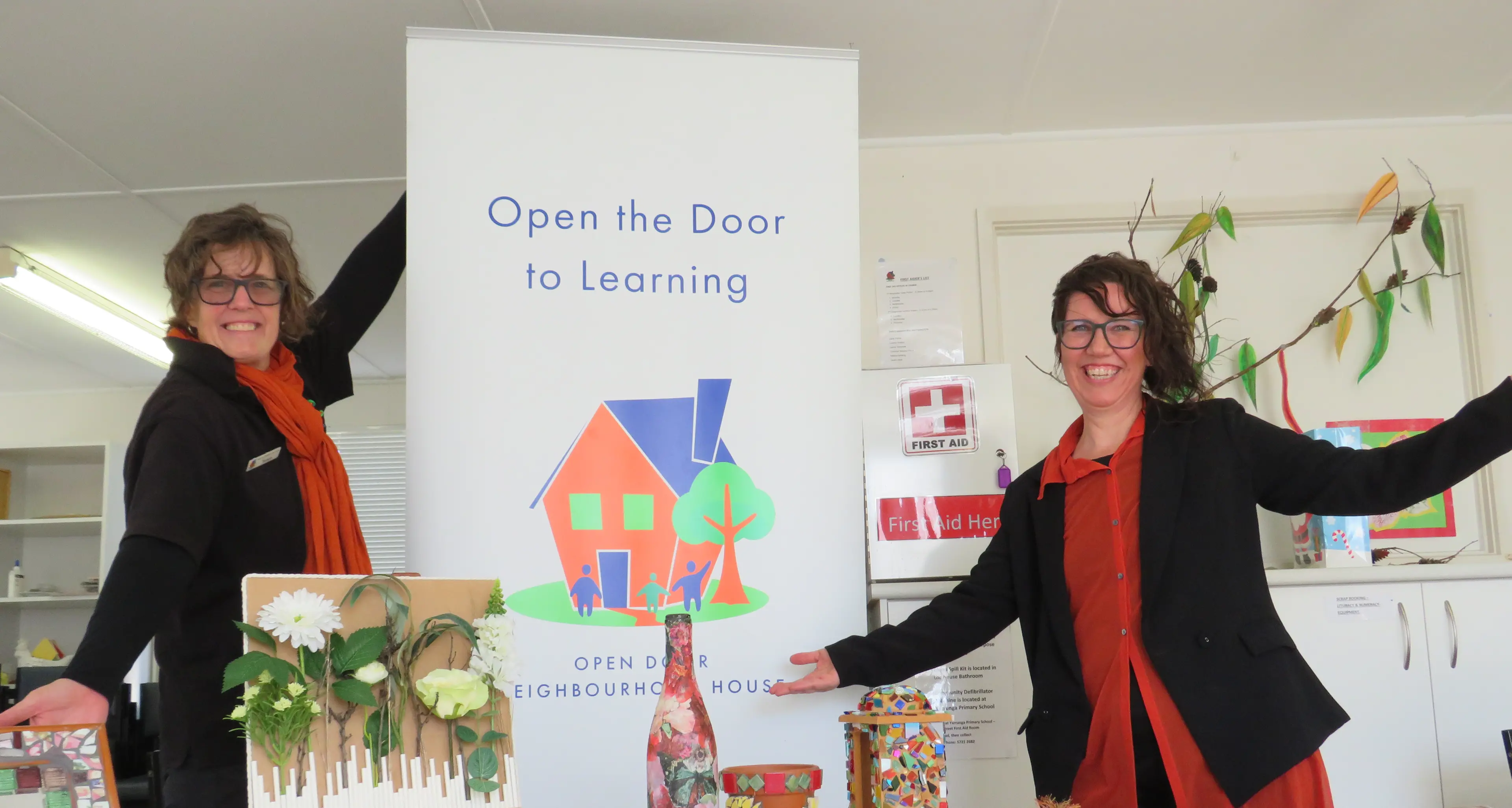 True morning of community at Open Door