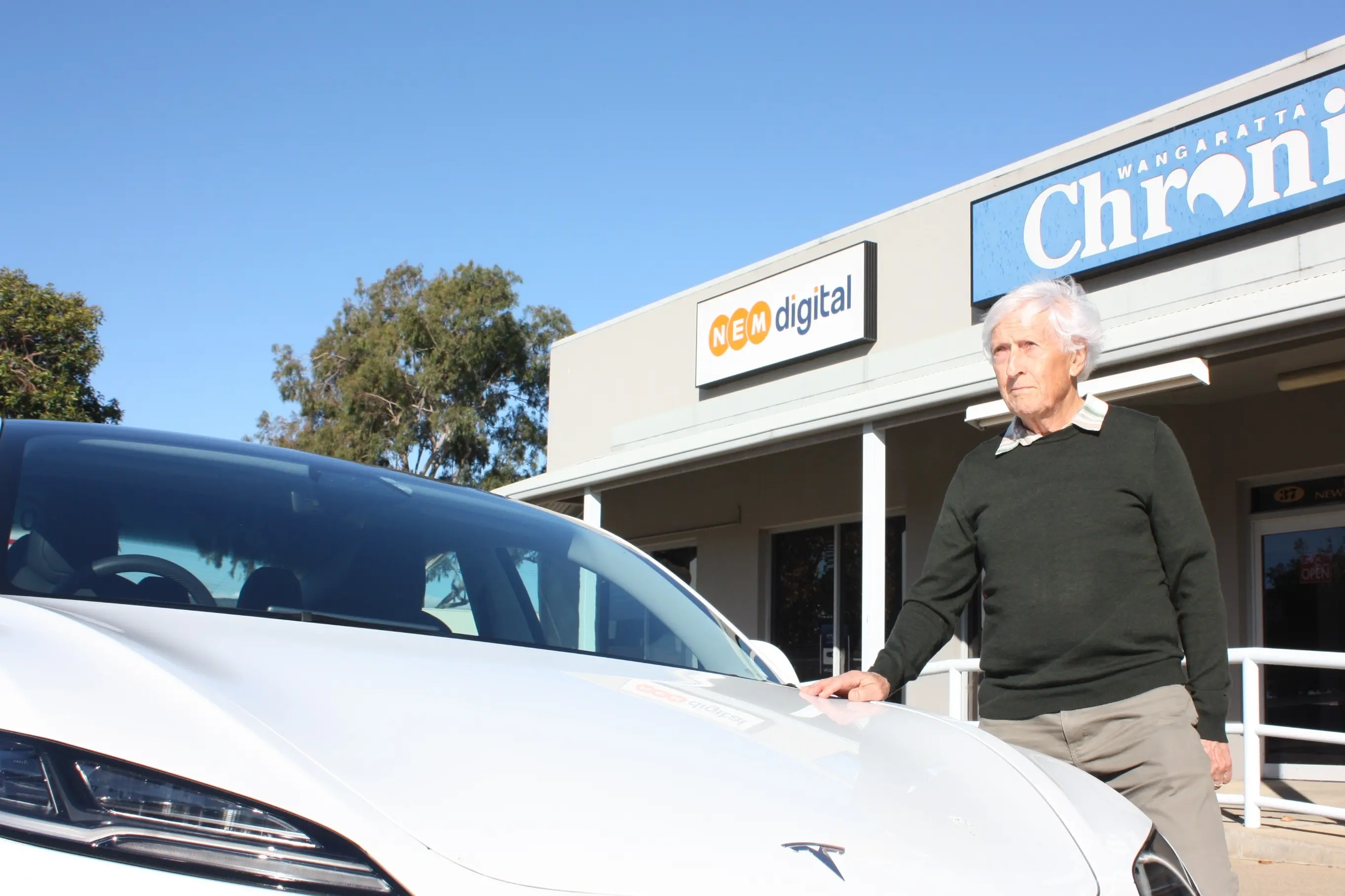<p>HAPPY CUSTOMER: After getting accustomed to his new vehicle, Russell Sully can attest to the user benefits of driving an EV; from saving dollars to charting a more sustainable lifestyle. PHOTO: Grace Fredsberg</p>\\n