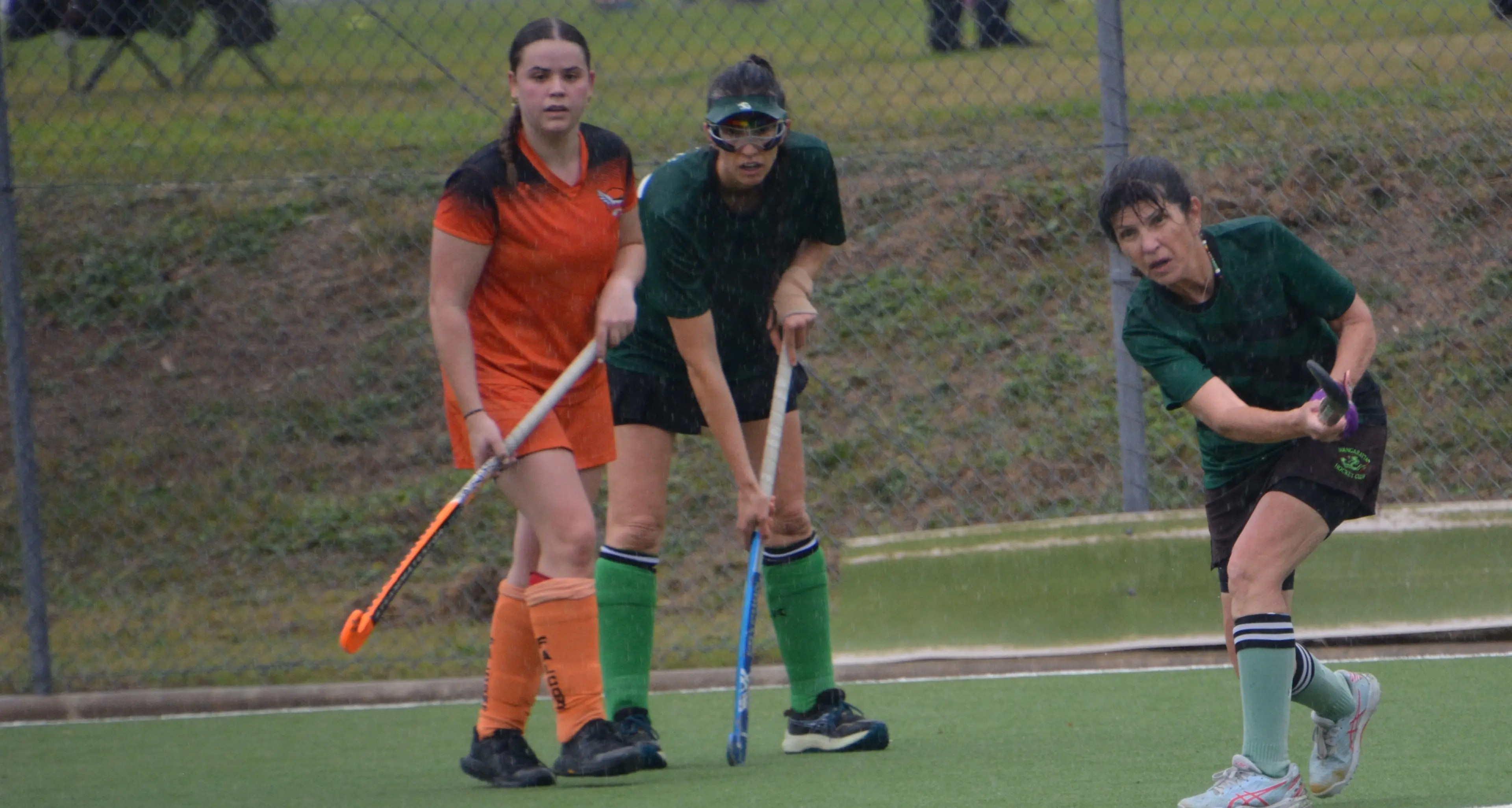 Dragons brave the elements to bring home the wins