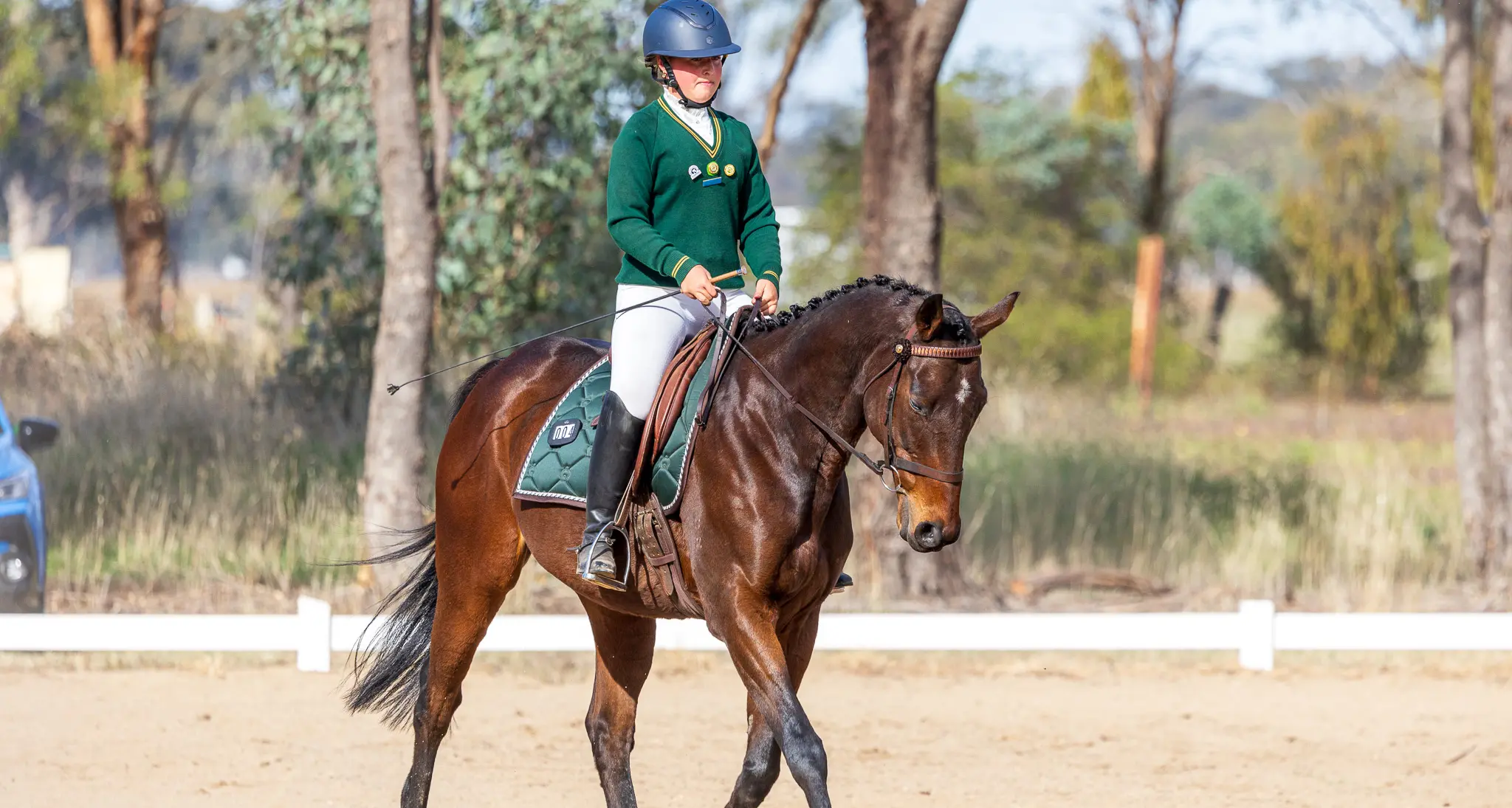 Ella Hogan to represent Australia in international pony club challenge