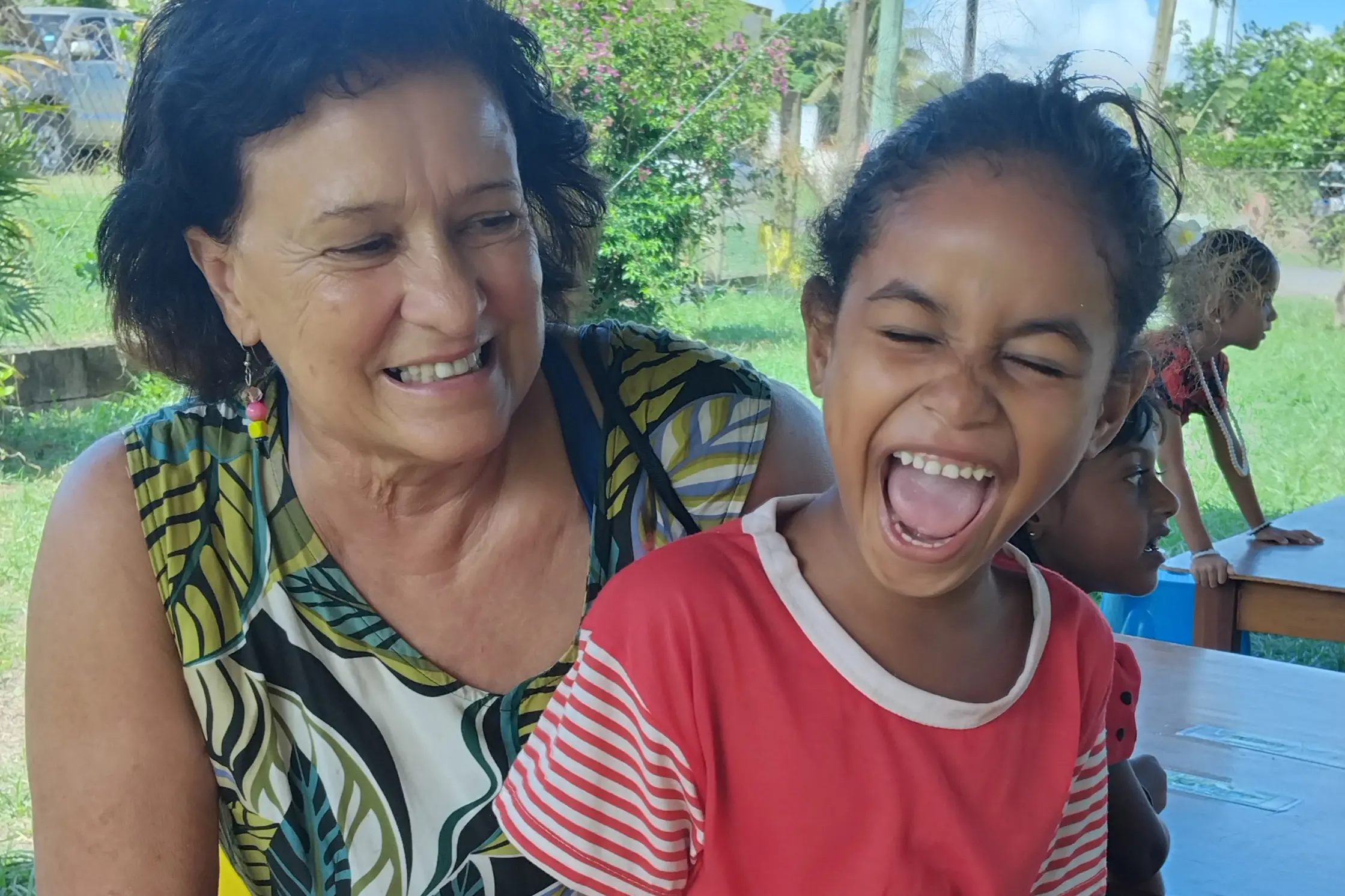 <p>MAKING AN IMPACT: Janine Maree Atkinson (left) is inviting those interested in helping others in Wangaratta to assist her in volunteering in Fiji, helping those in need.</p>\\n