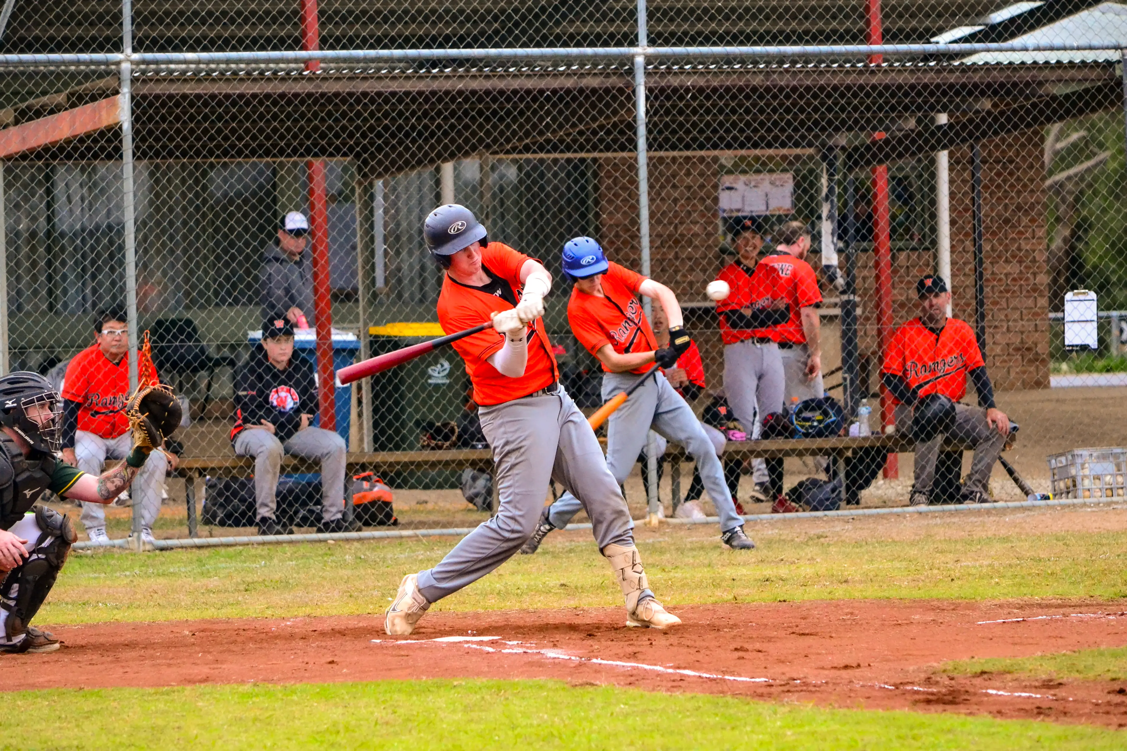 <p>SWING FOR THE FENCES: Josh Wells takes a swing at a pitch for Rangers Black B grade. PHOTO: Dons Smedley</p>\\n