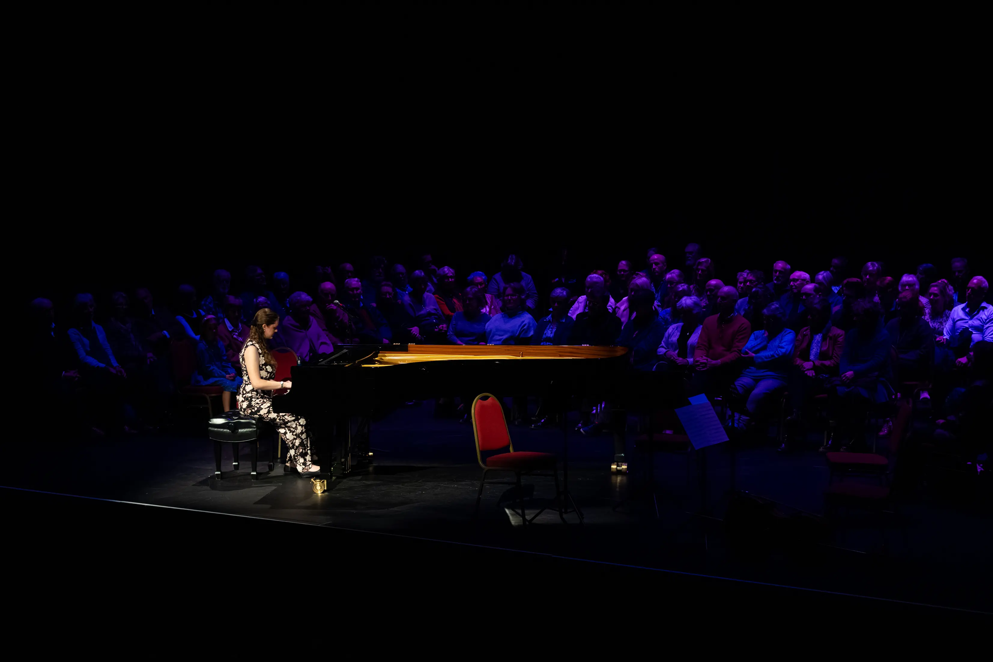 <p>CENTRE STAGE: Emma Lang (pictured) performs on the Steinway piano at the 13 May Steinway on Stage performance, which drew out more than 200 to the WPACC to hear the sounds of the Steinway. PHOTOS: Marc Bongers</p>\\n