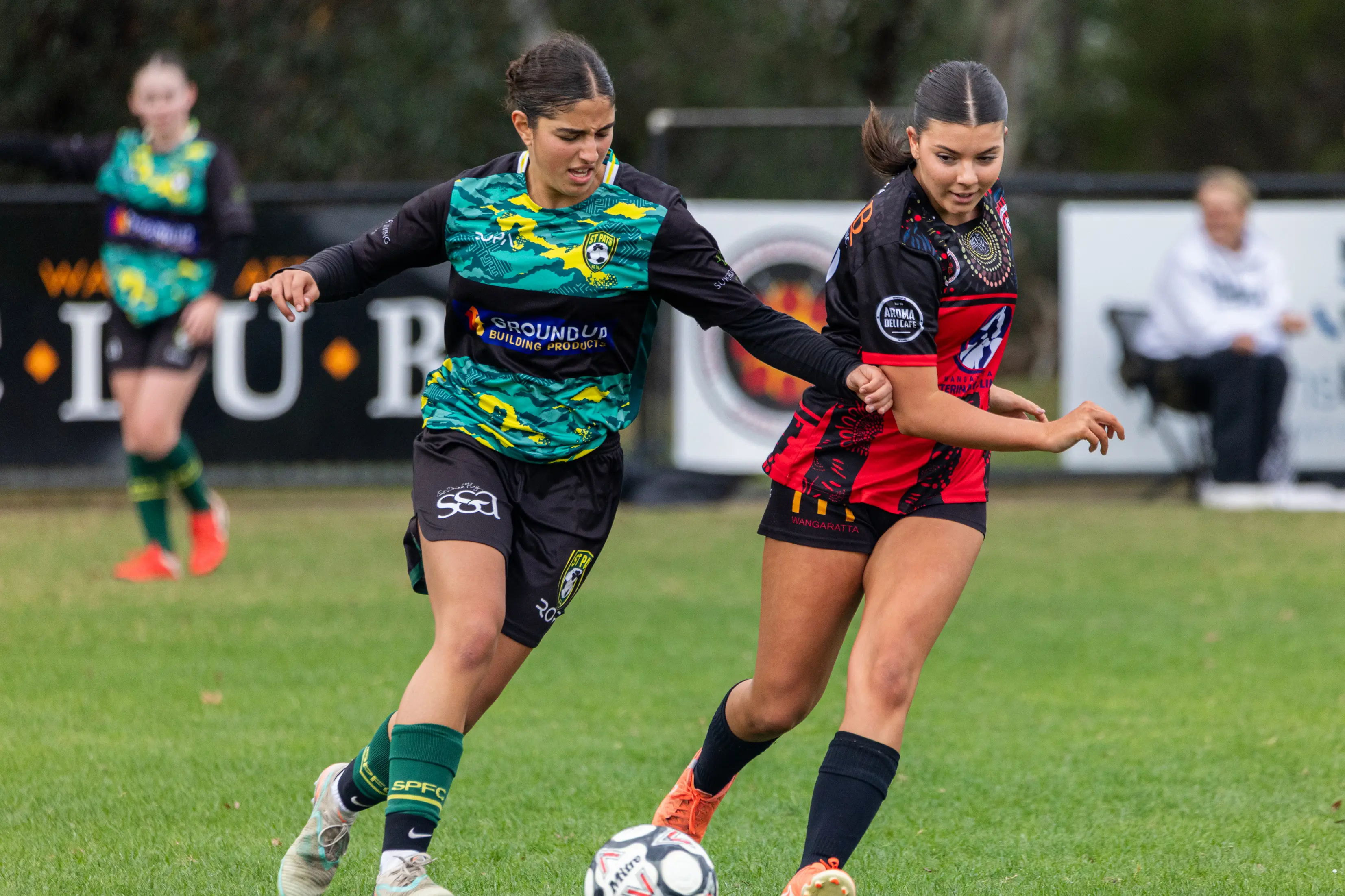 <p>POSSESSION PRESSURE: Sammy Scott tries to steal the ball. PHOTO: Marc Bongers</p>\\n