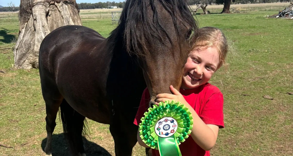 Young Boweya rider places fourth in international virtual pony club competition