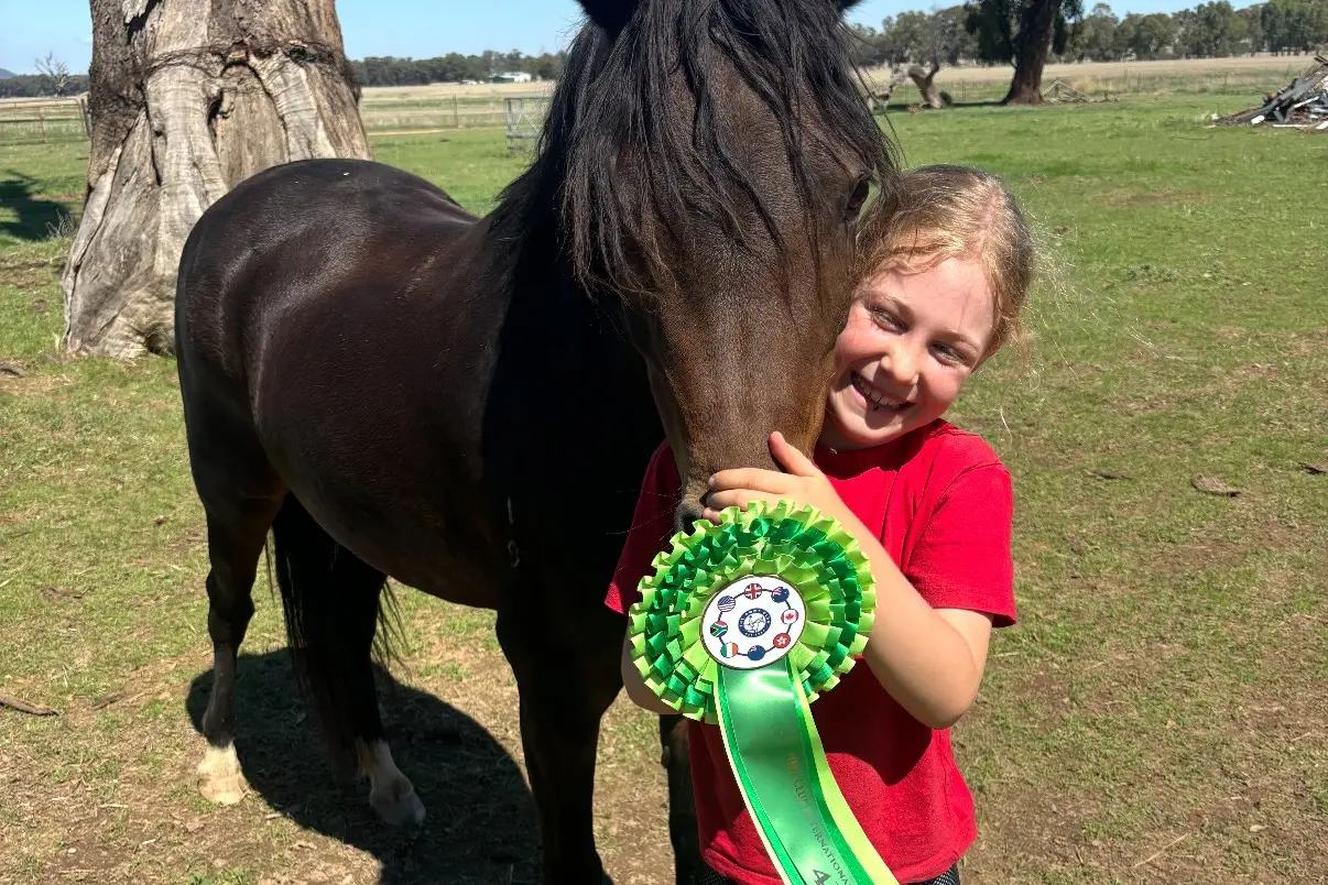 <p>DREAM TEAM: For Clancy Heather, the best part about competing was riding and improving with her pony Kalkee Kiss\\'n\\'Tell, affectionately known as Amber.</p>\\n