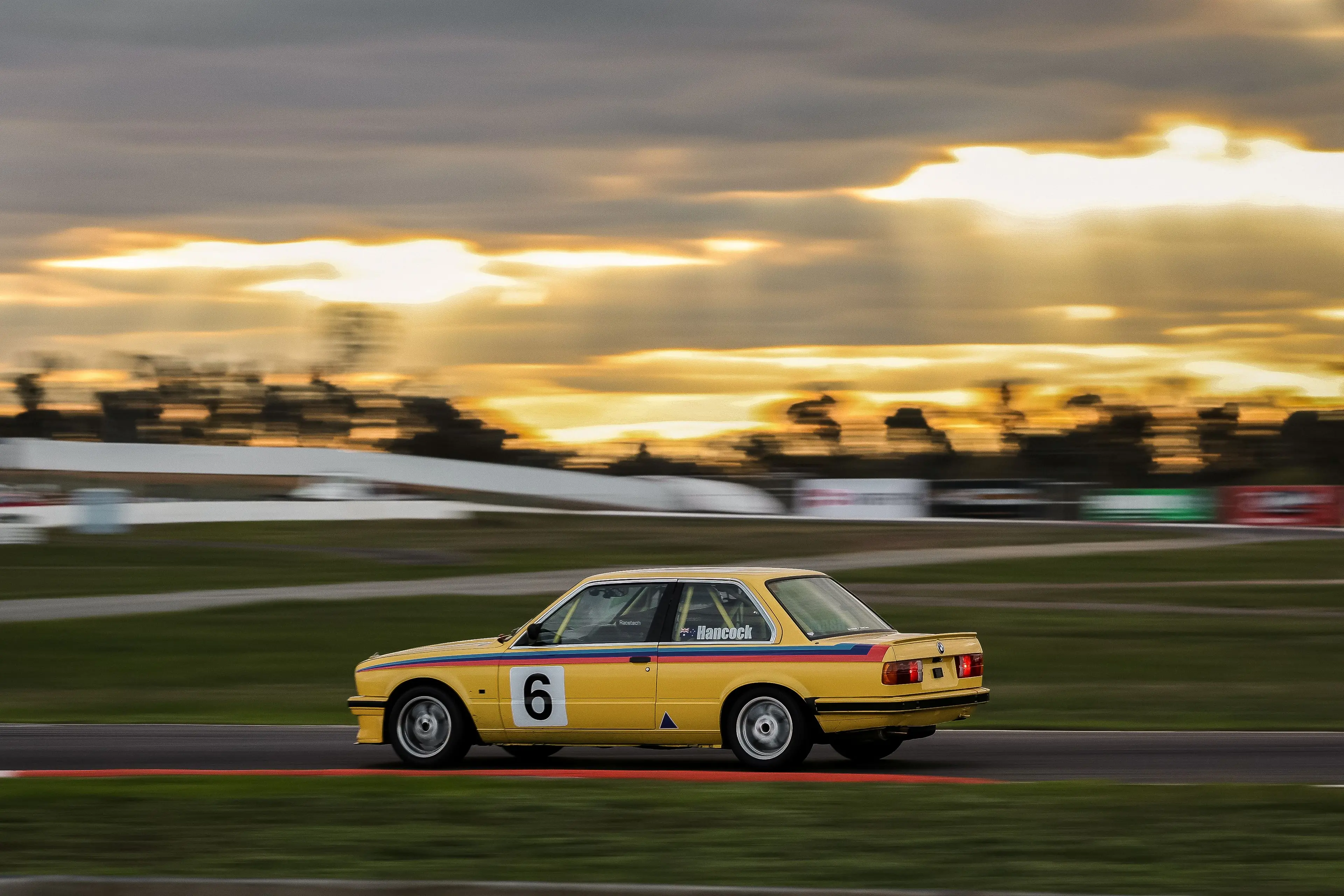 <p>YOUNG BLOOD: Marcus Hancock races his 1984 BMW E30, one of the youngest cars on the track. PHOTO: Andy Day</p>\\n