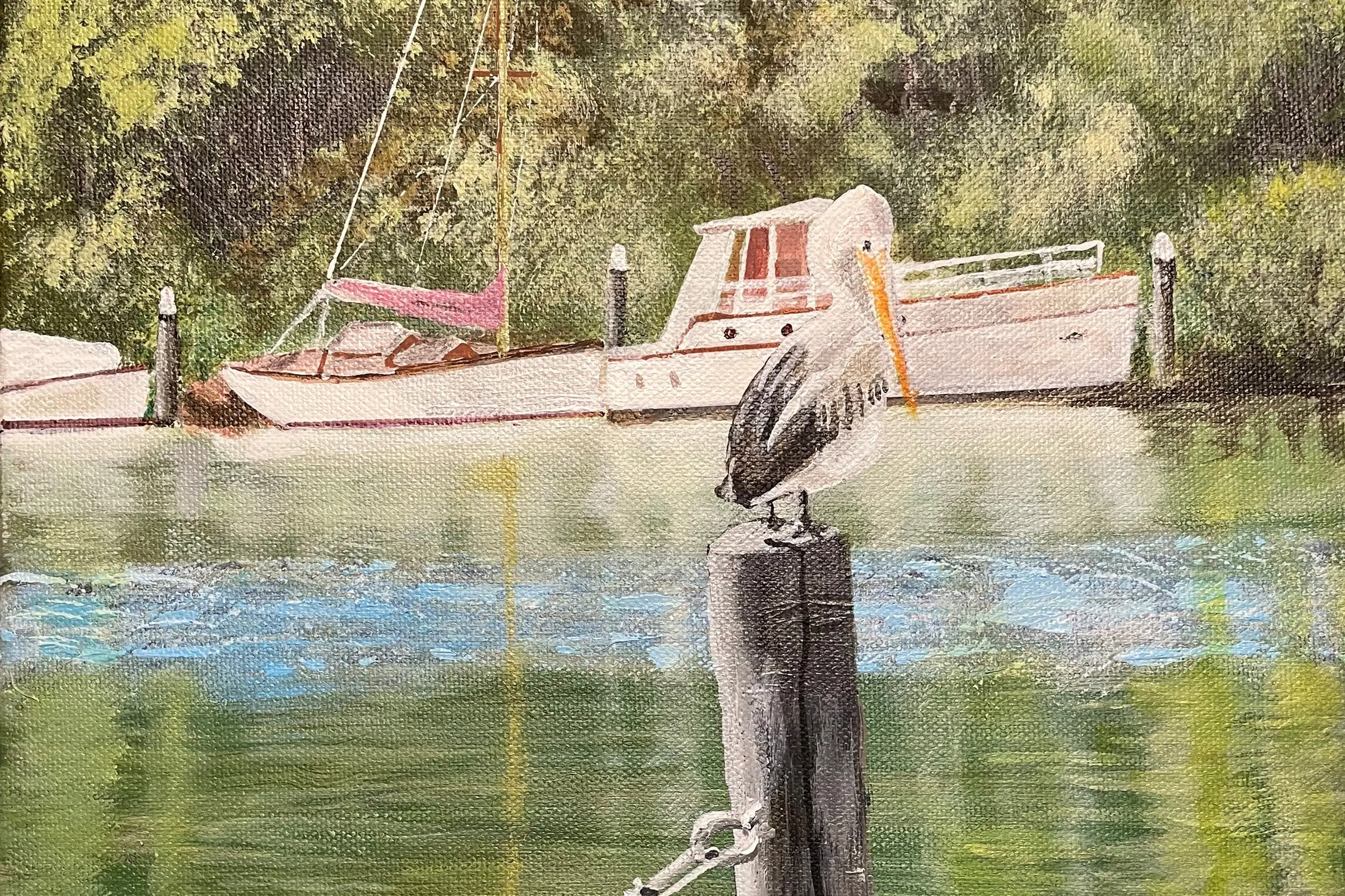 <p>PASSION: Robert Preece\\'s debut exhibition, including artworks like \\'Metung, The Entrance, Vic\\' (pictured), is on display throughout June at the Pop-Up Benalla Art Gallery.</p>\\n