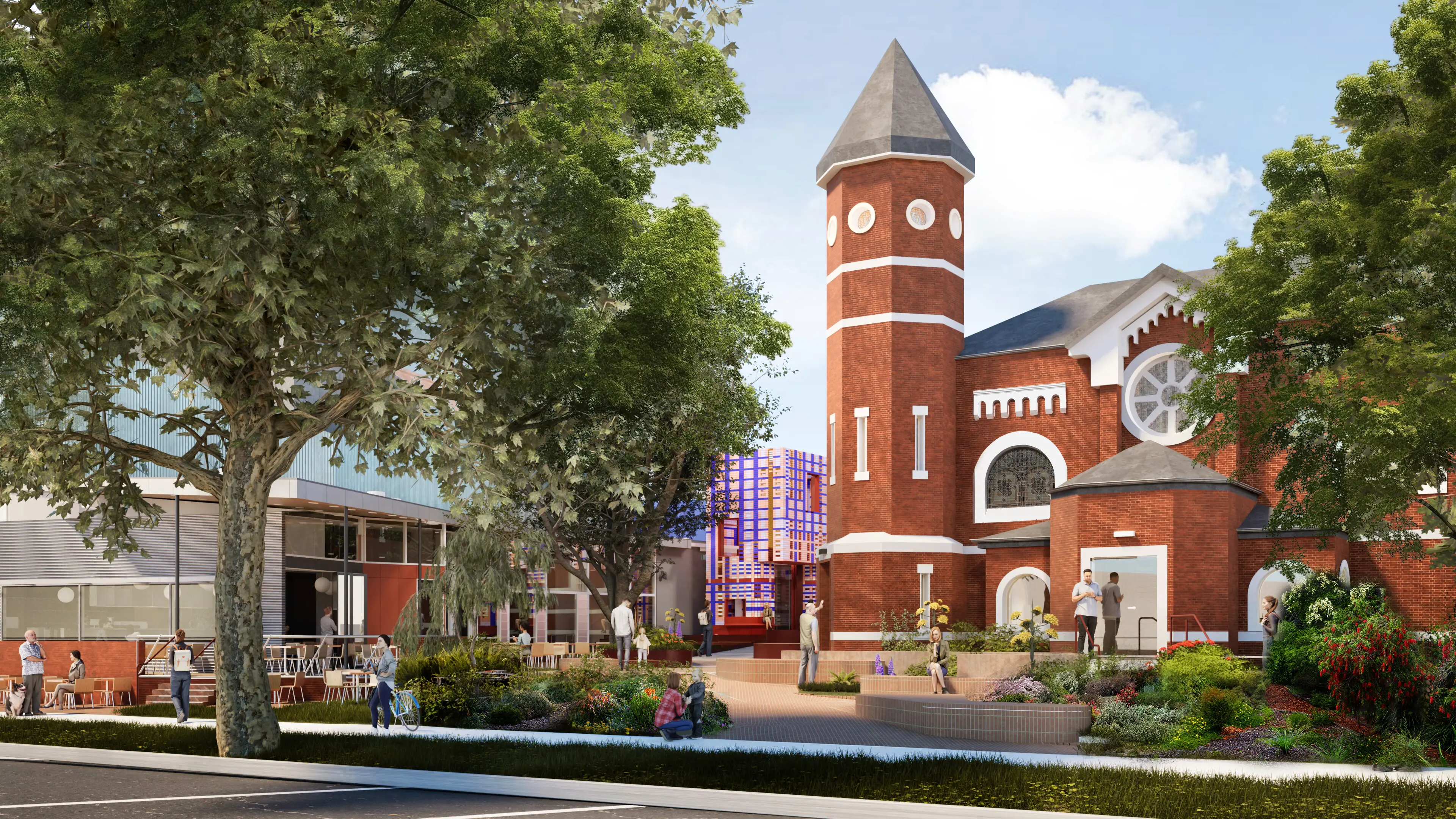 Budget funds for creative precinct