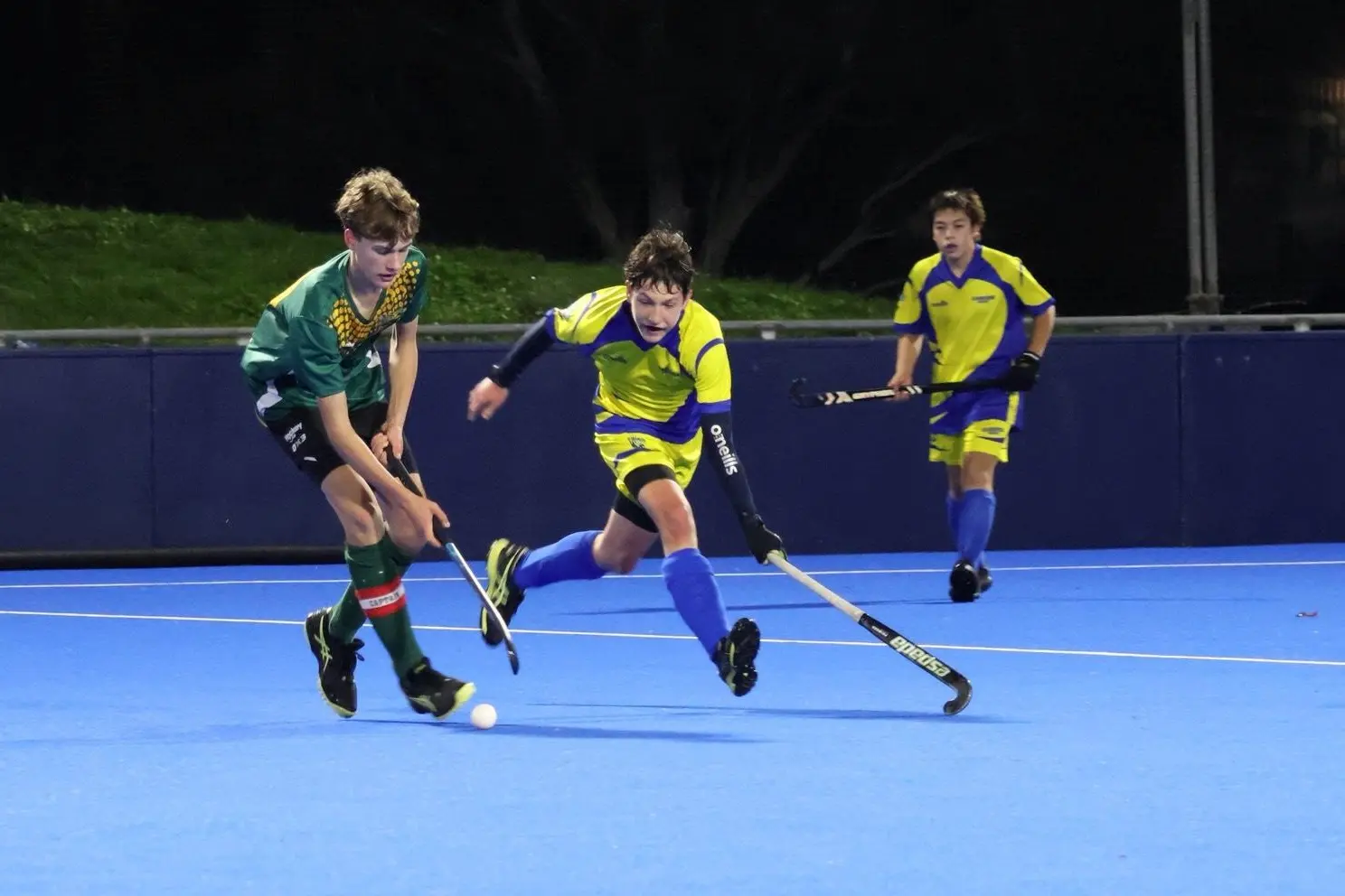 <p>TOP LEVEL PLAY: Wangaratta player Hamish Kerr in action at representative level.</p>\\n