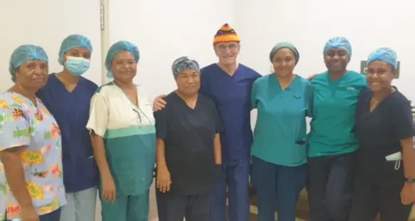 Paddy Dewan helps transform young lives during Papua New Guinea outreach trip
