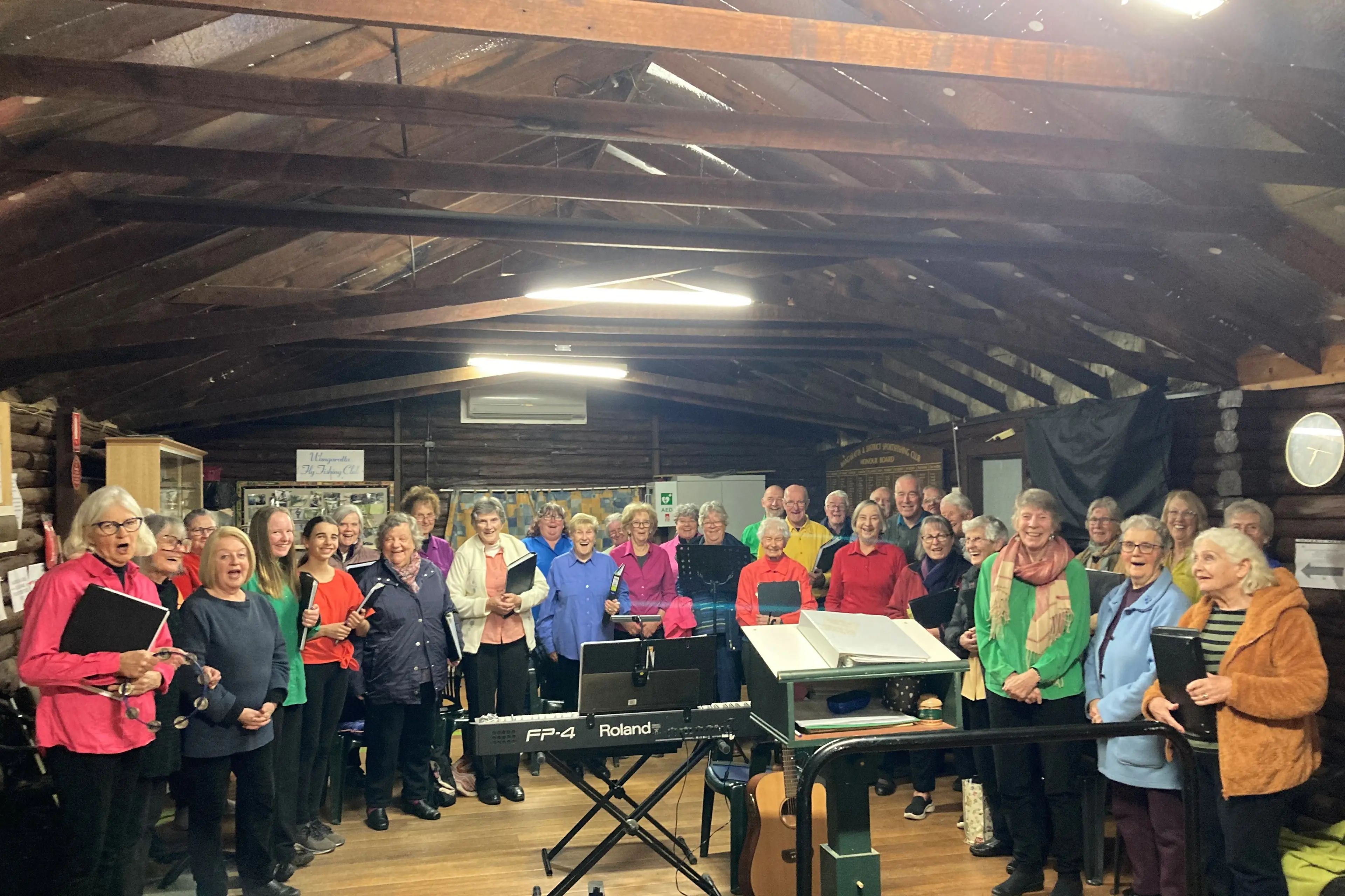 <p>AROUND THE WORLD: Wangaratta-based Ostinato community choir will take centre stage to perform \\u2018Visiting\\u2019 at Oxley Shire Hall on Sunday.</p>\\n
