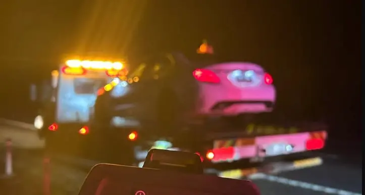Mercedes P-plater caught at nearly 200km/h