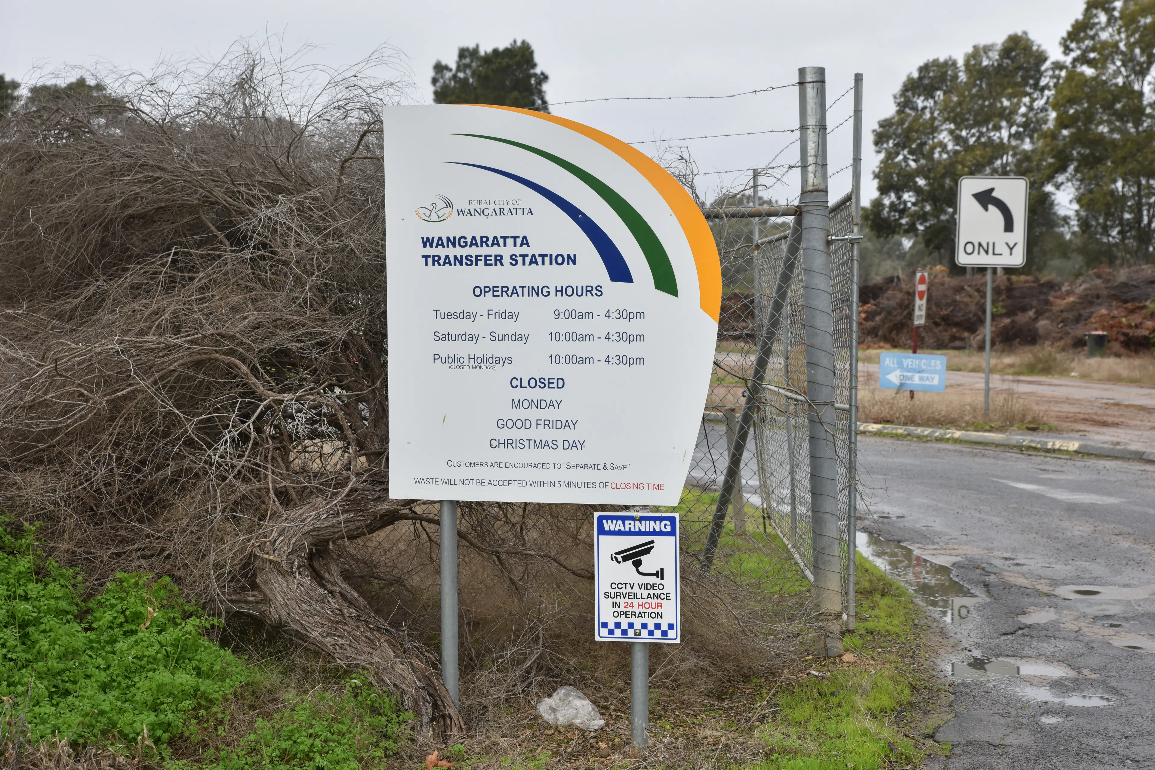 <p>BE PREPARED: Find out more about council\\u2019s waste and recycling options, their fees and charges at www.wangaratta.vic.gov.au/Services/Waste-Recycling/Transfer-Stations</p>\\n